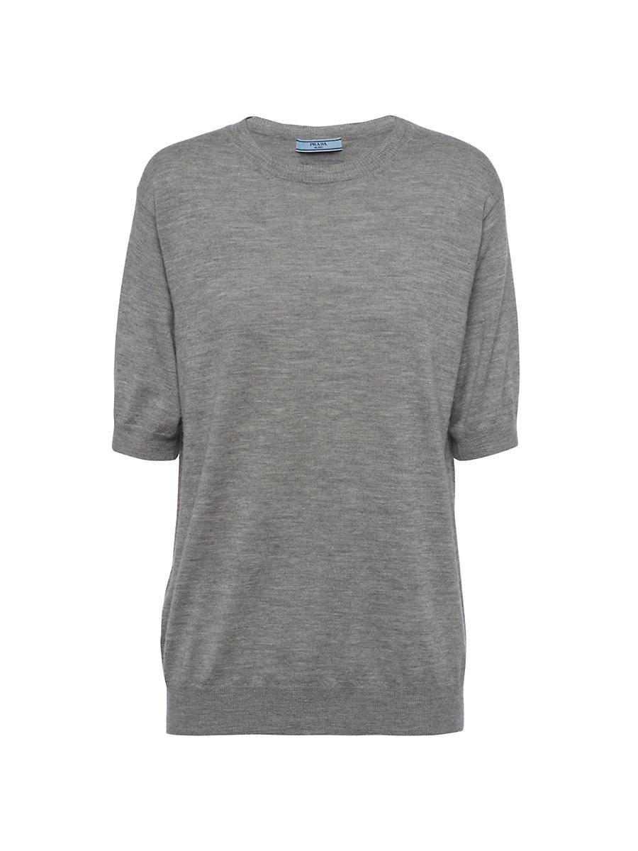Superfine Cashmere Knit Shirt Product Image