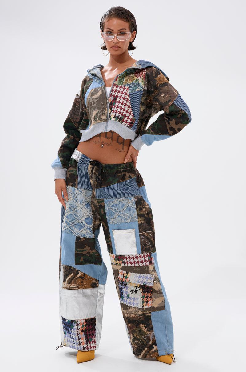 WILD AND FREE ZIP UP SWEATSHIRT Product Image