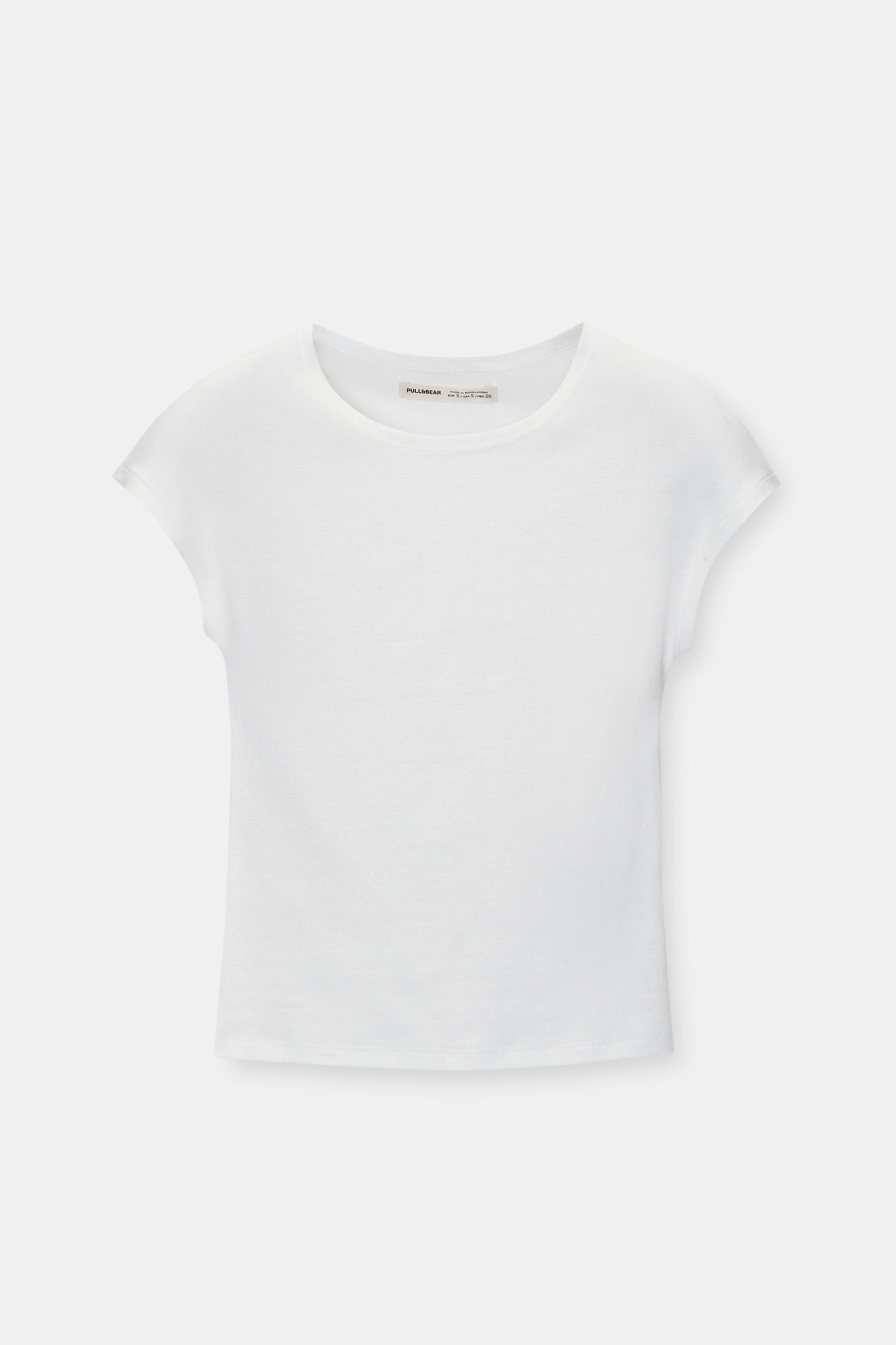 Fitted T-shirt with whole sleeves Product Image