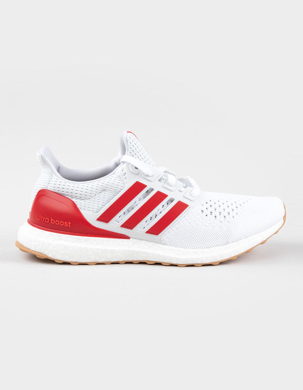 ADIDAS Ultraboost 1.0 Mens Shoes - WHT/RED Product Image