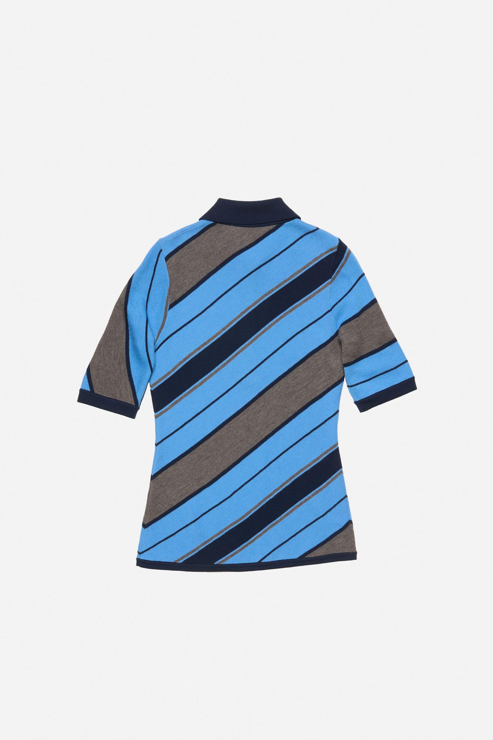 Wool polo knit Product Image