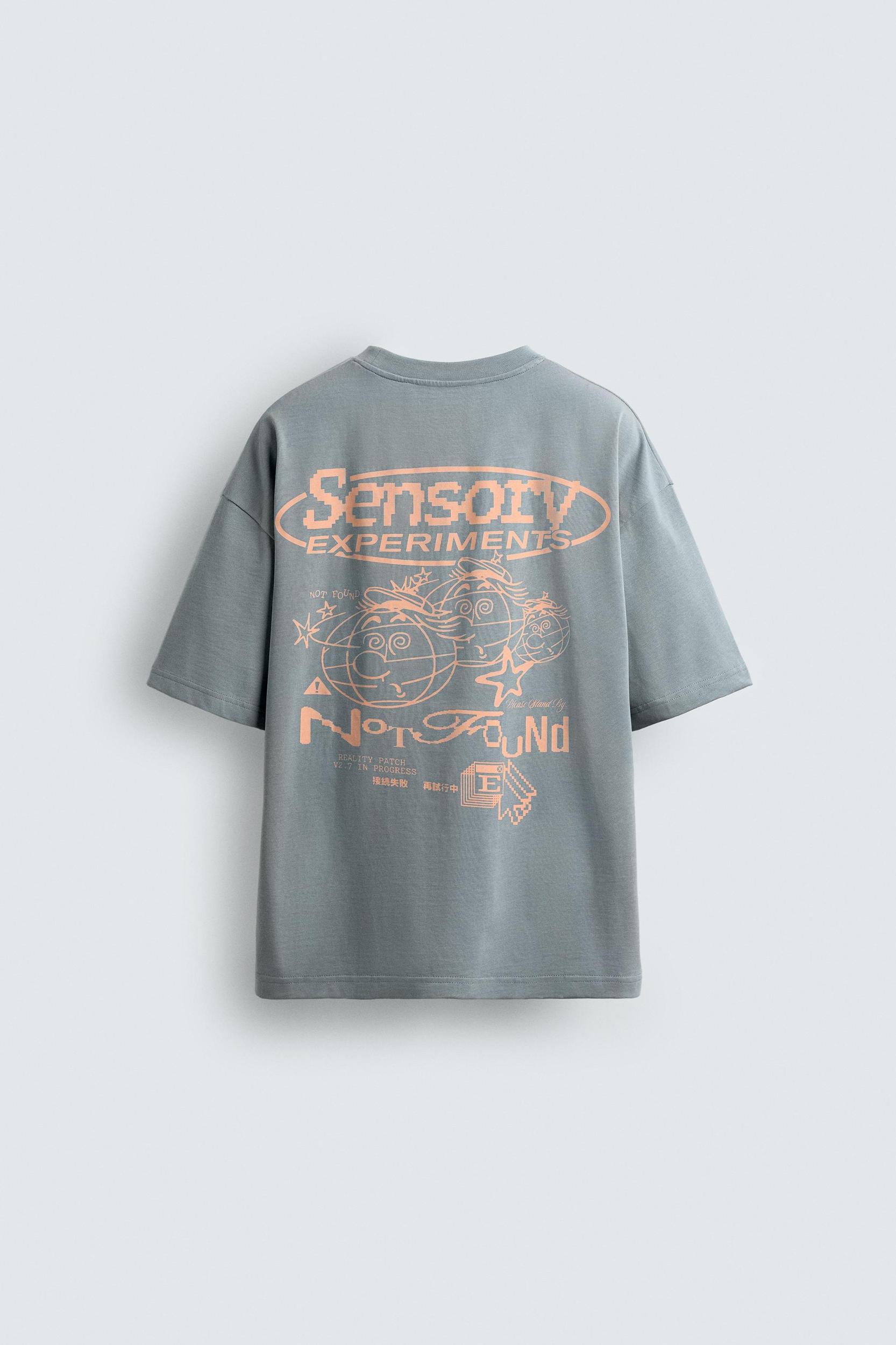 WASHED PRINTED T-SHIRT Product Image