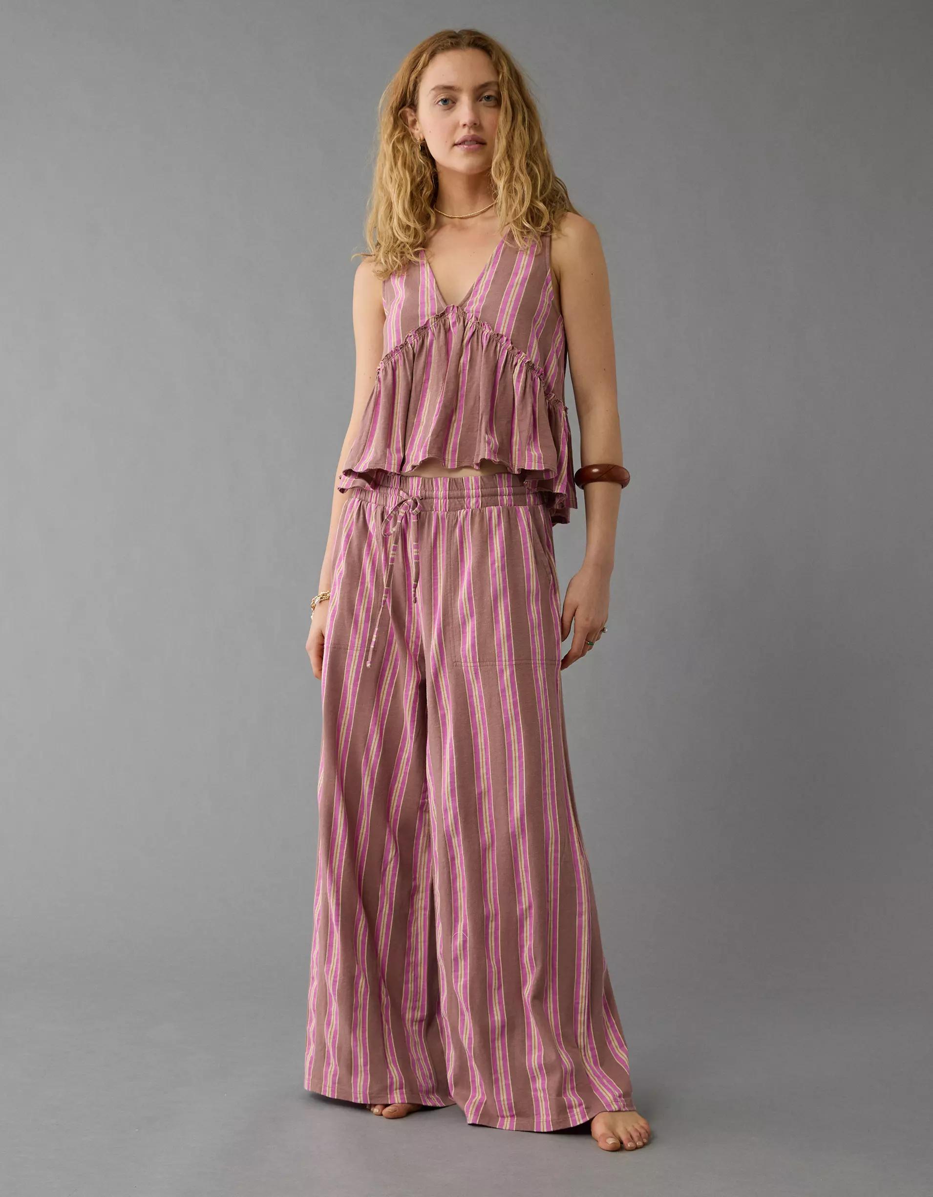 AE Sunchaser Knit High-Waisted Pant Product Image