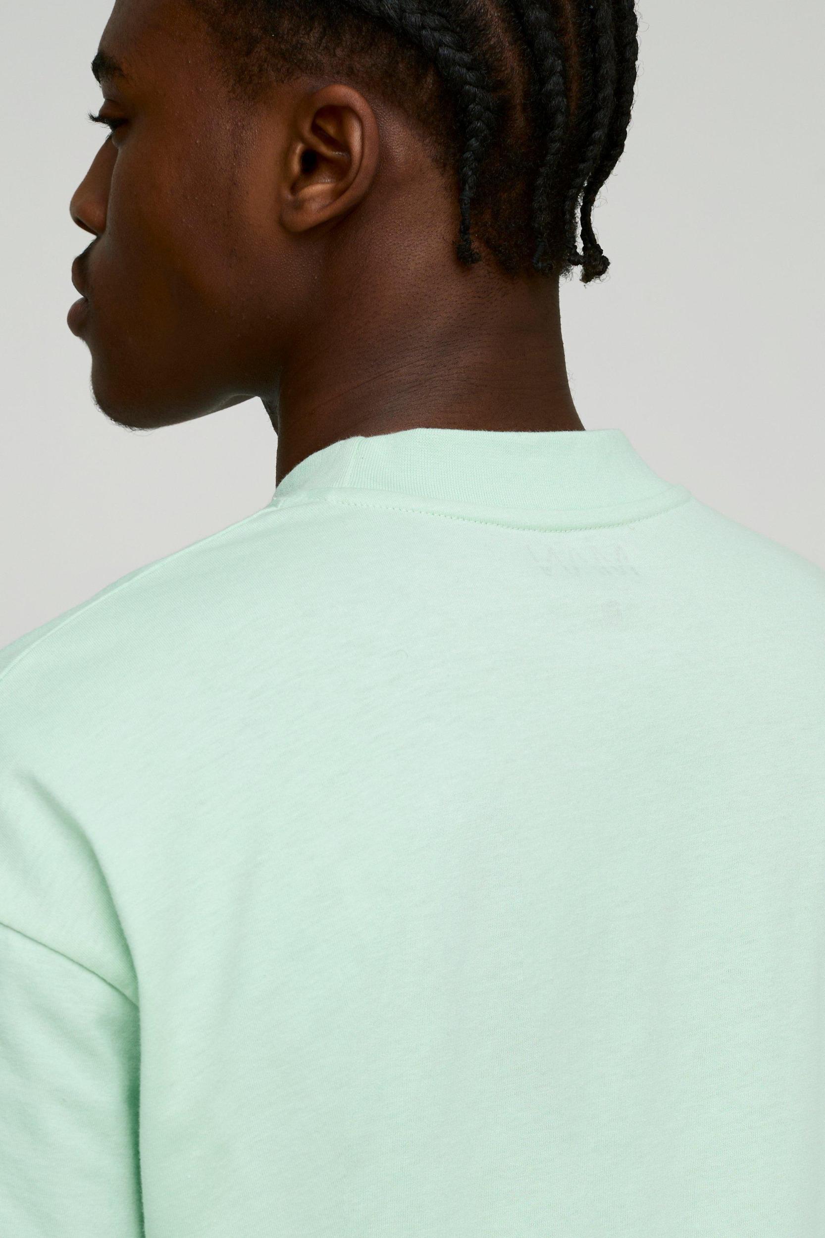 Oversized Boxy Extended Neck T-shirt | boohooMAN USA Product Image