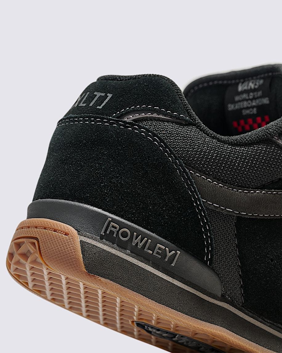 Rowley XLT Shoe in Blackout Black| Vans US Product Image