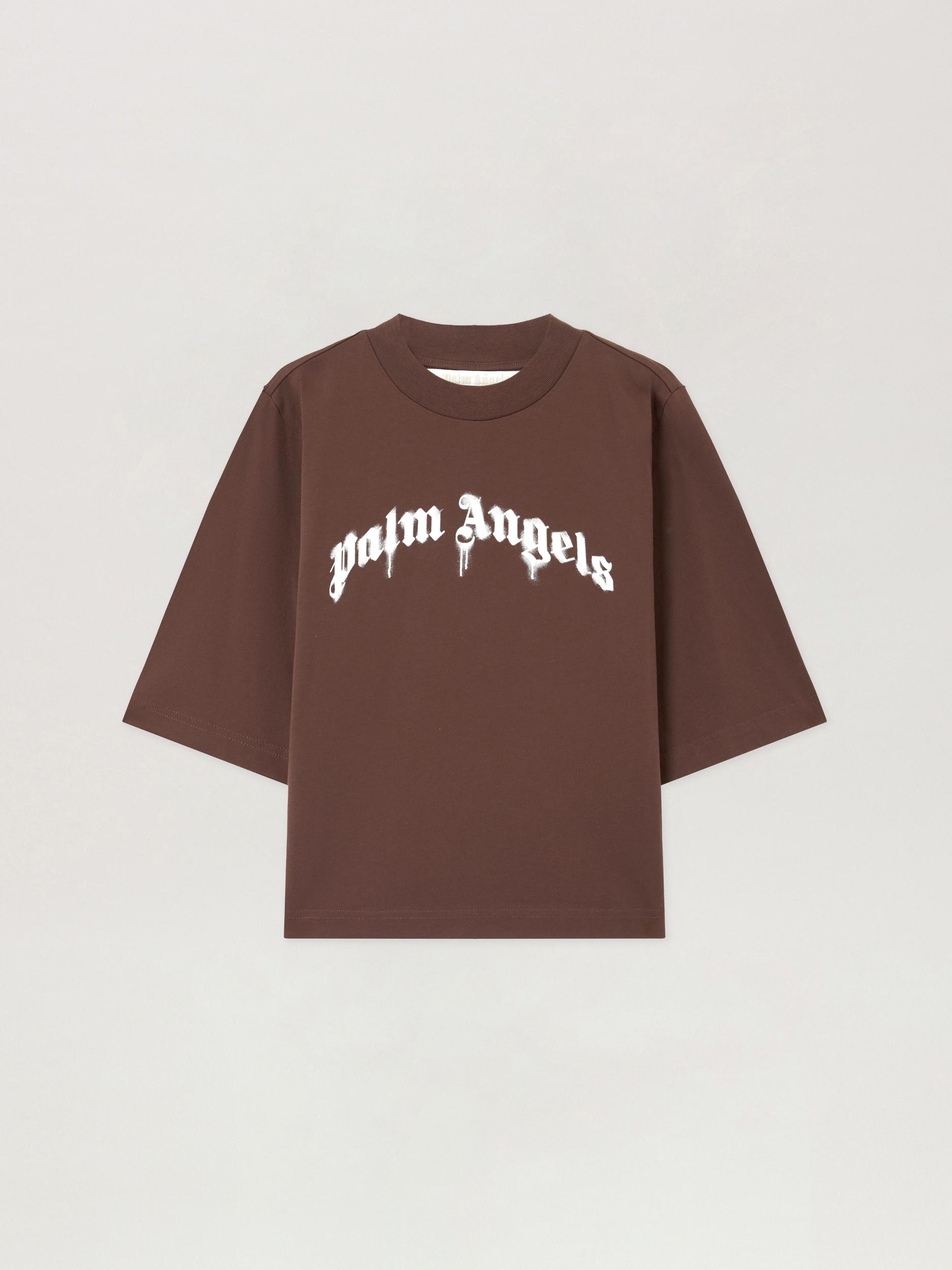 Curved Logo Boxy T-Shirt Product Image