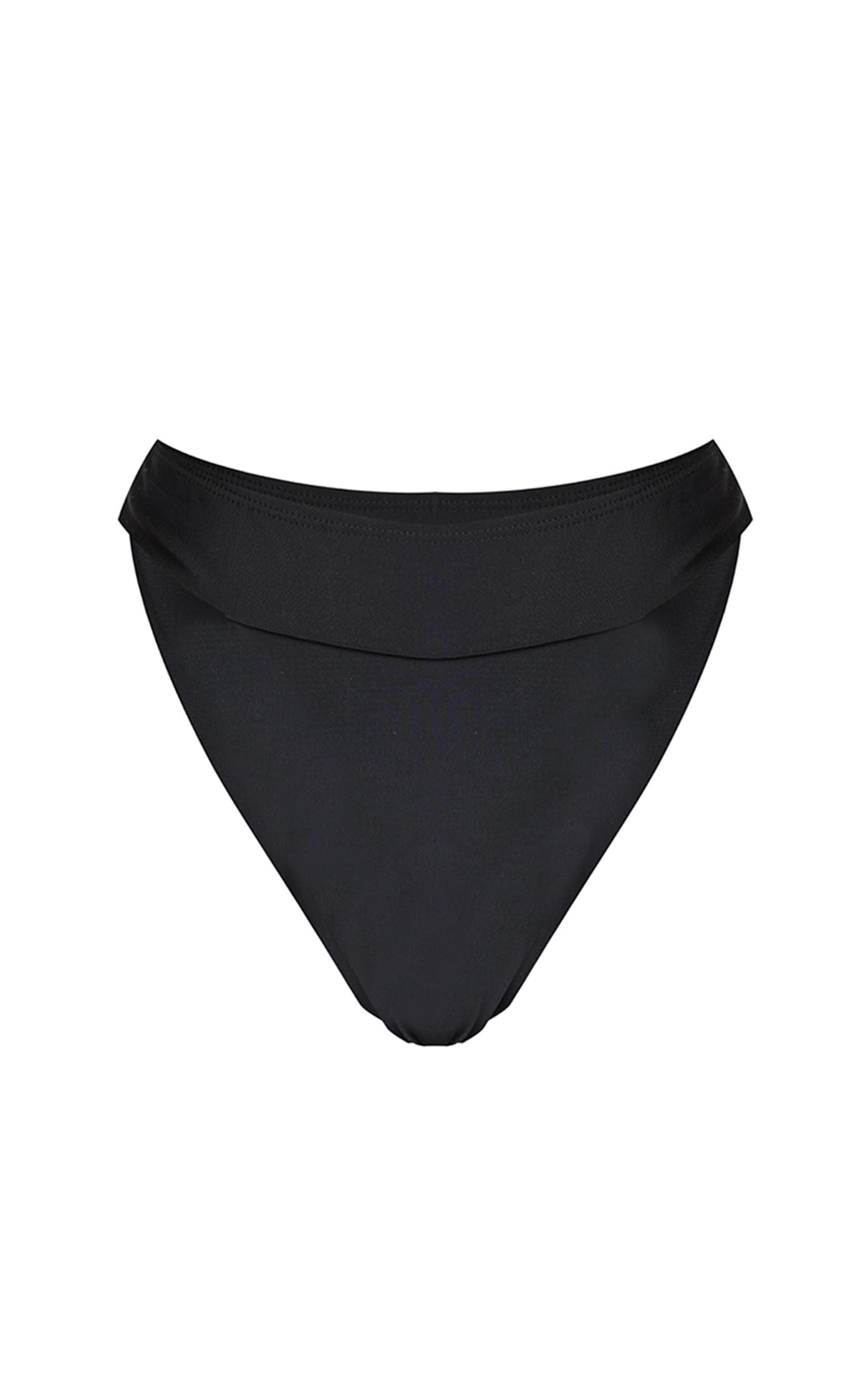 Black Mix & Match Brazilian Bikini Bottoms Product Image