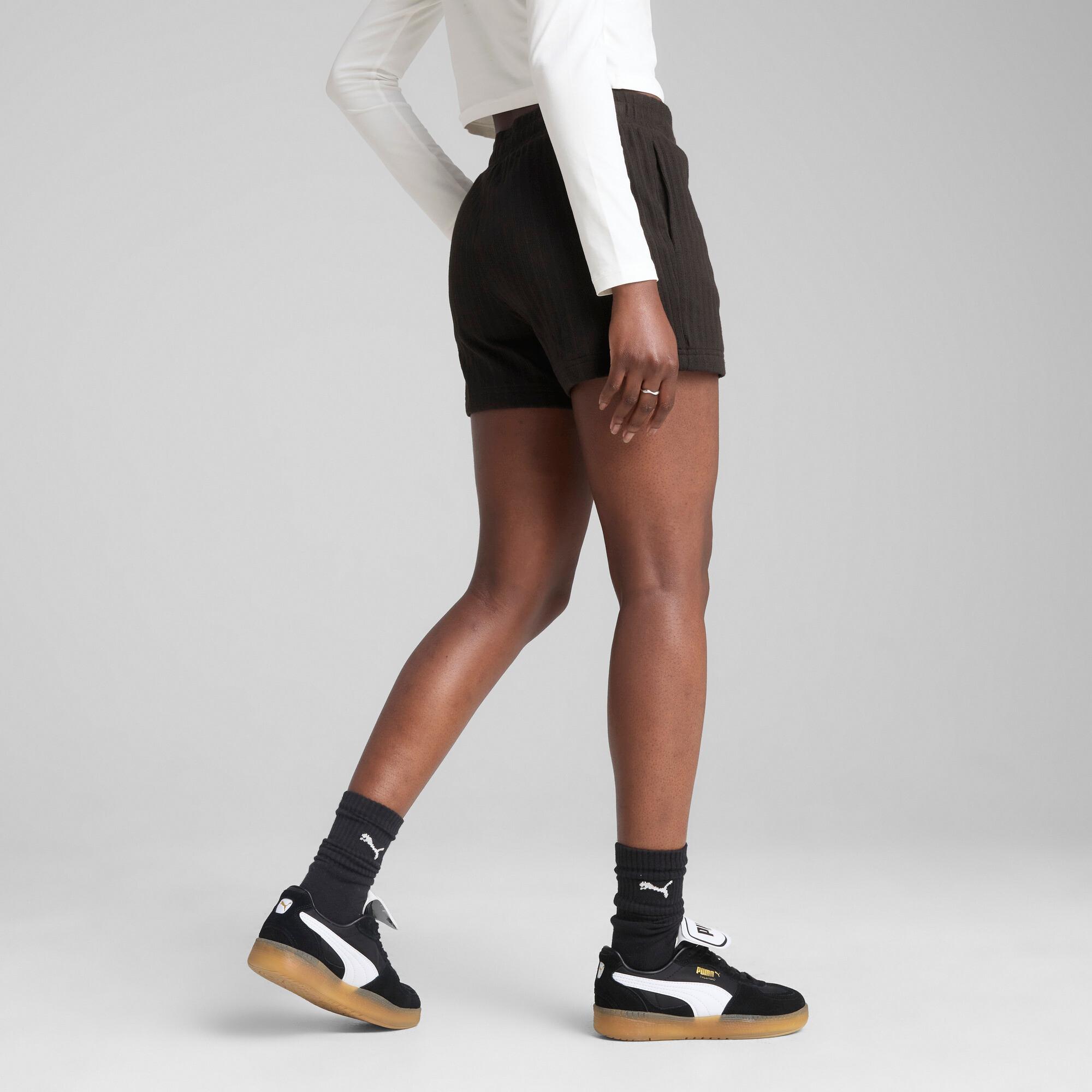 WARDROBE ESSENTIALS Women's 4" Pointelle Shorts Product Image