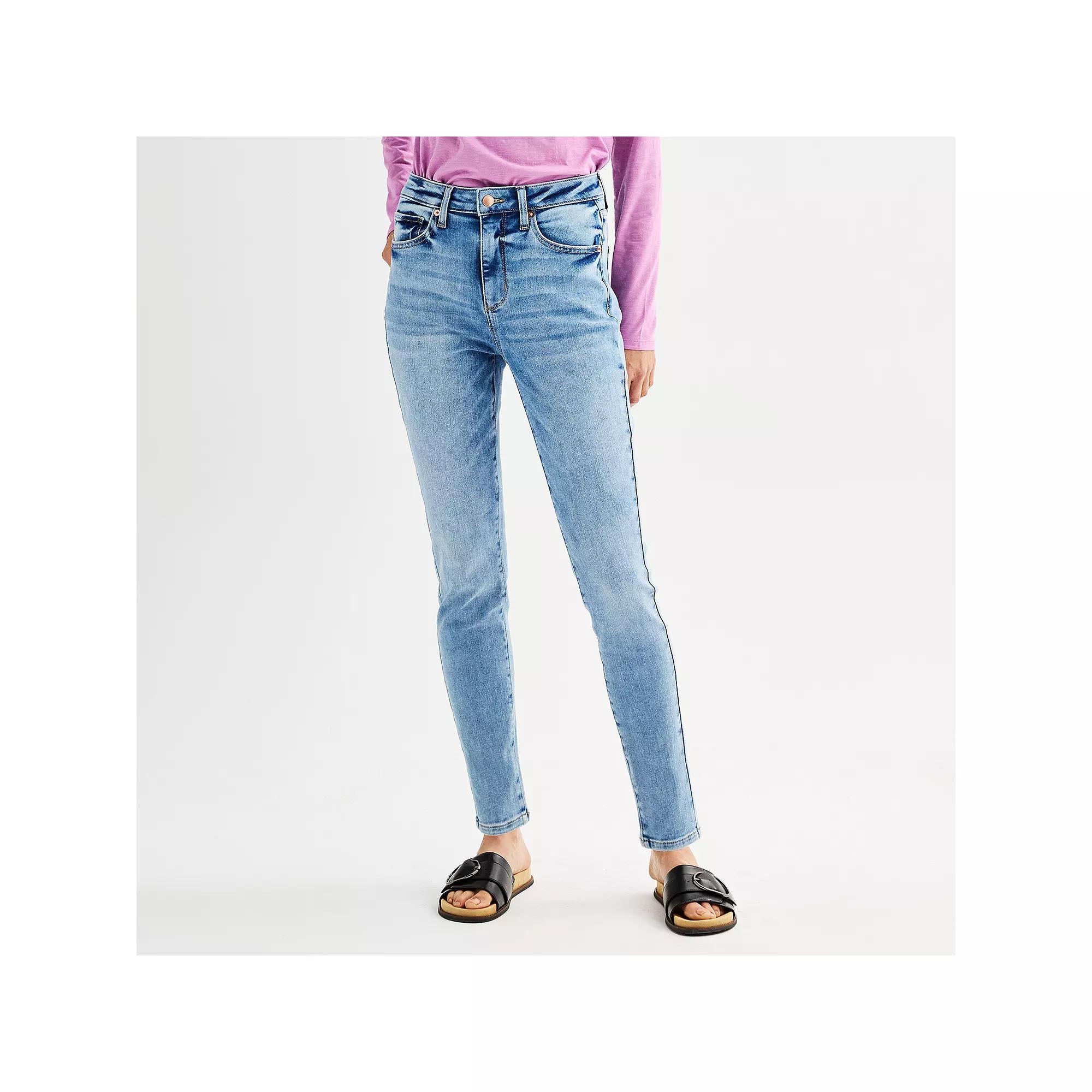 Women's Sonoma Goods For Life® High-Rise Skinny Jeans,  Product Image