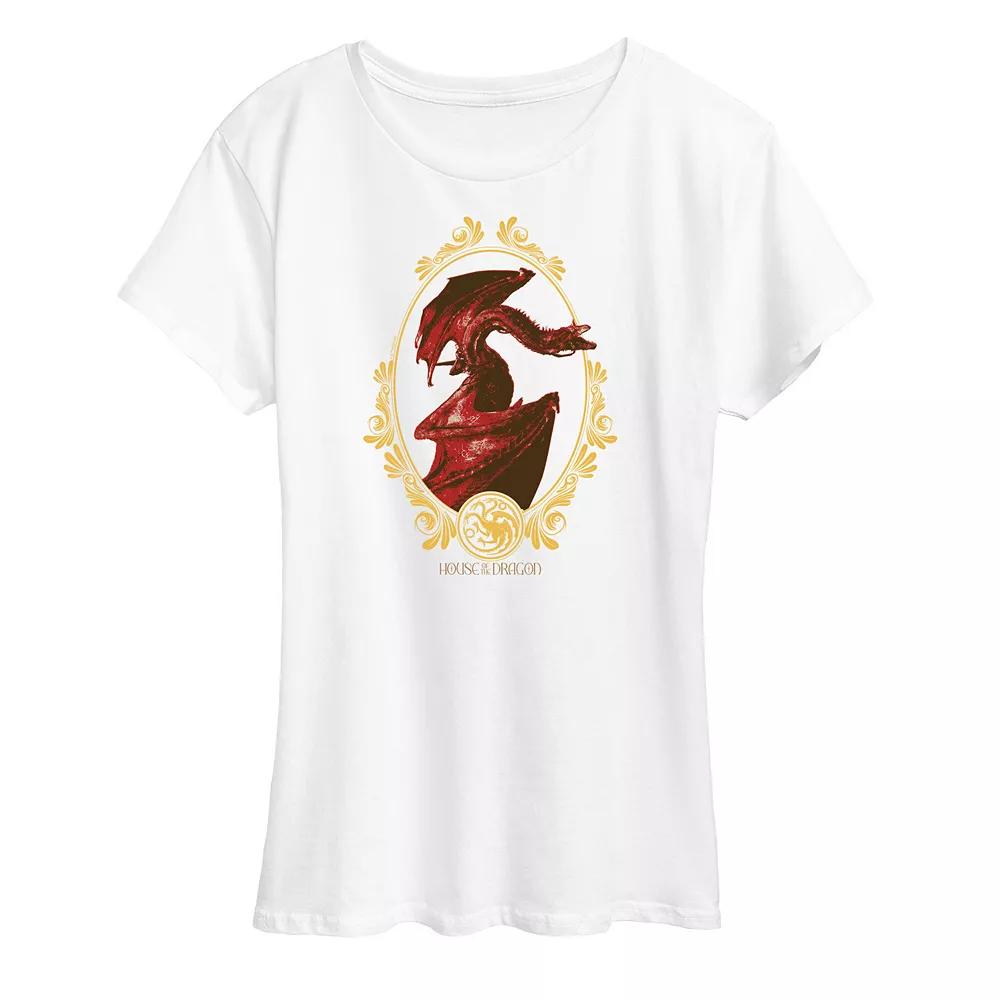 Women's House of the Dragon Three Dragons Graphic Tee,  Product Image