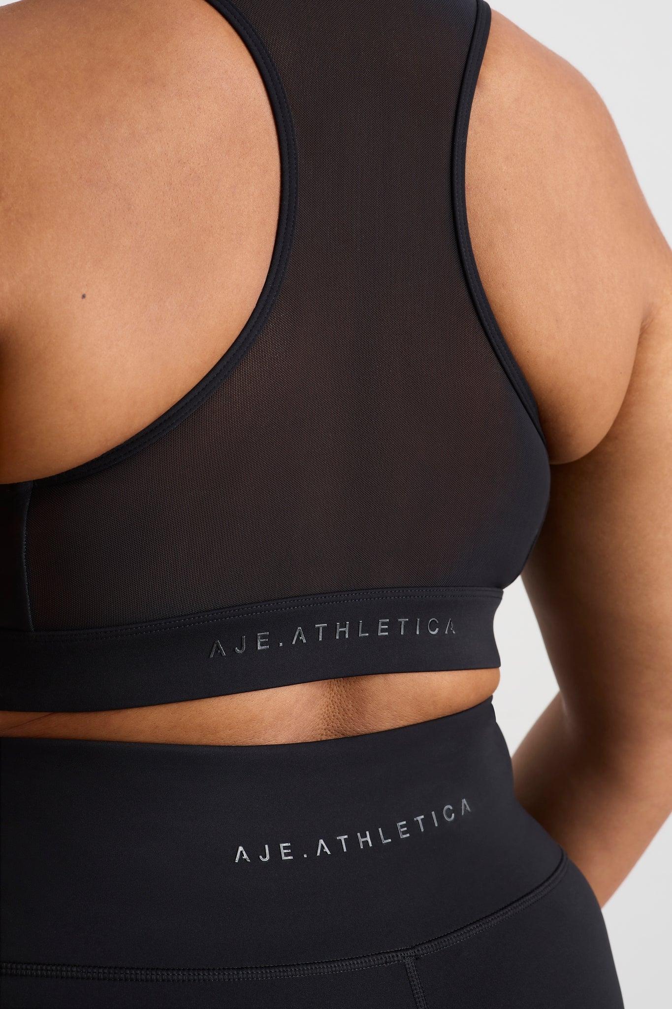 Spliced Mesh Sports Bra 370 Product Image