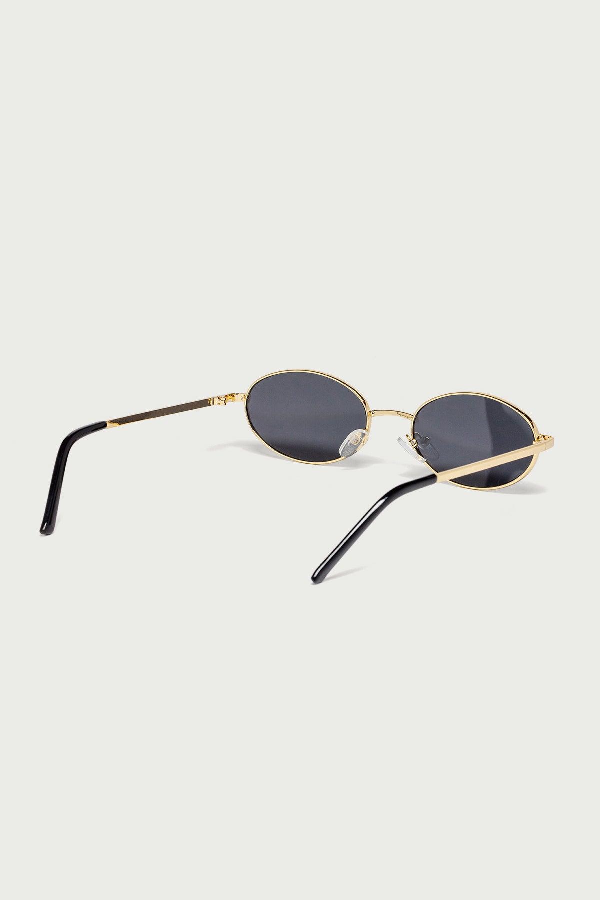 Naomie Oval Metal Sunglasses Product Image