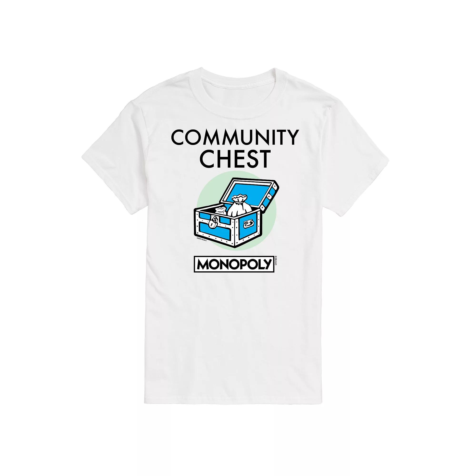 Men's Monopoly Community Chest Graphic Tee,  Product Image