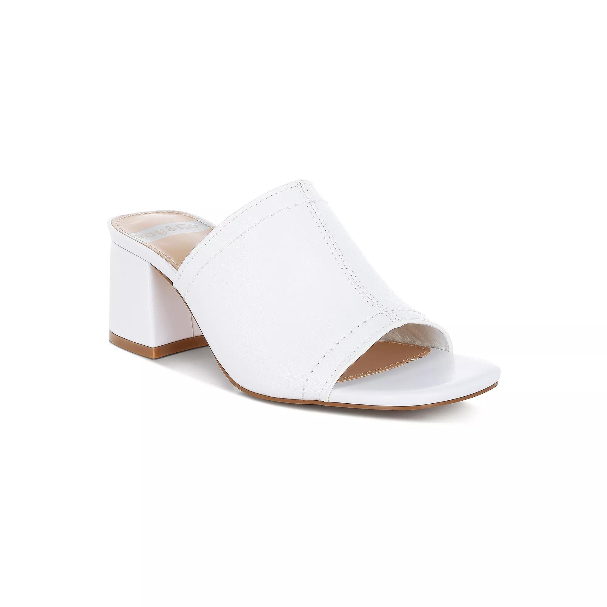 Rag & Co Wuling Women's Sandals, Size: 6.5, White Product Image