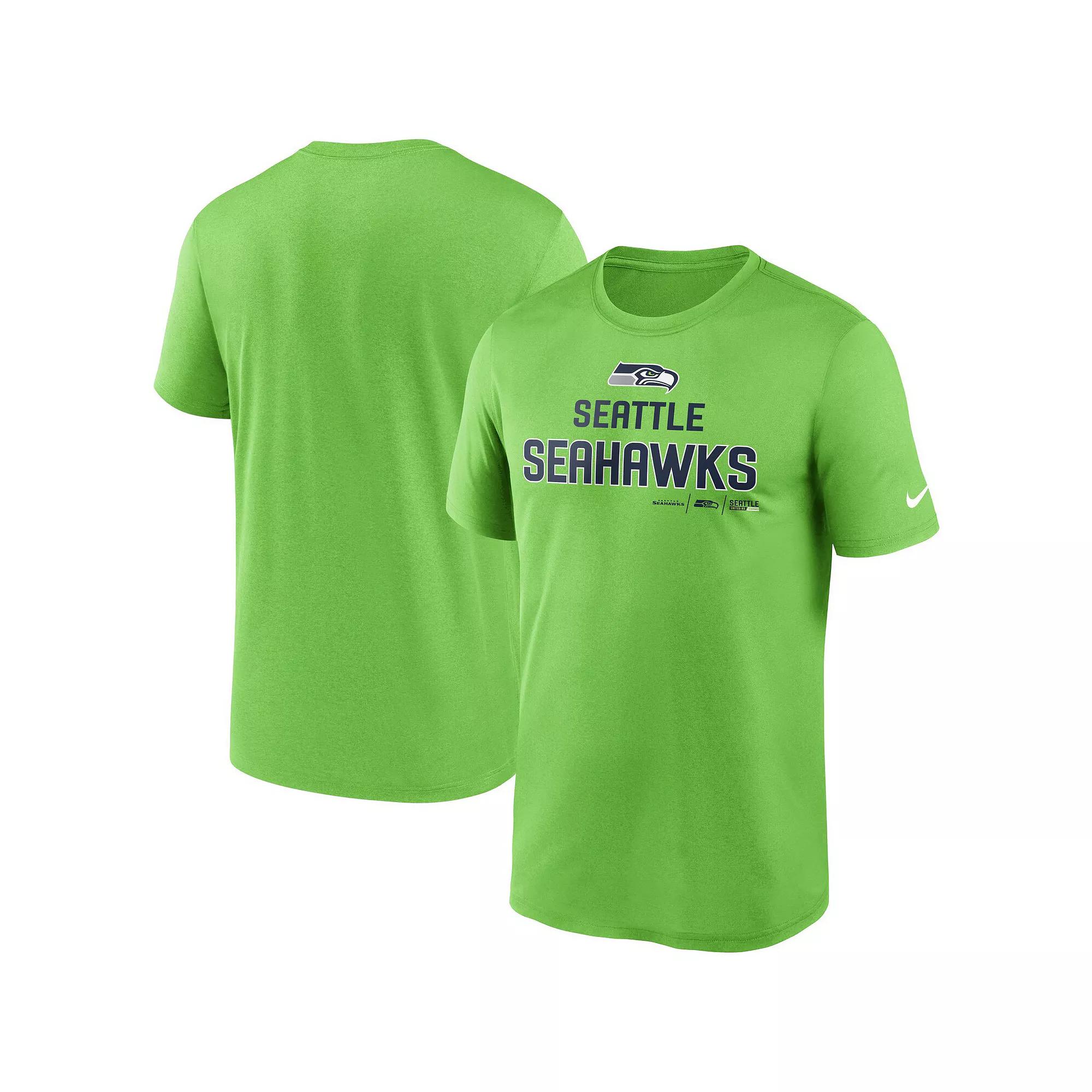 Men's Nike Heathered Gray New York Giants Icon Legend Performance T-Shirt,  Product Image