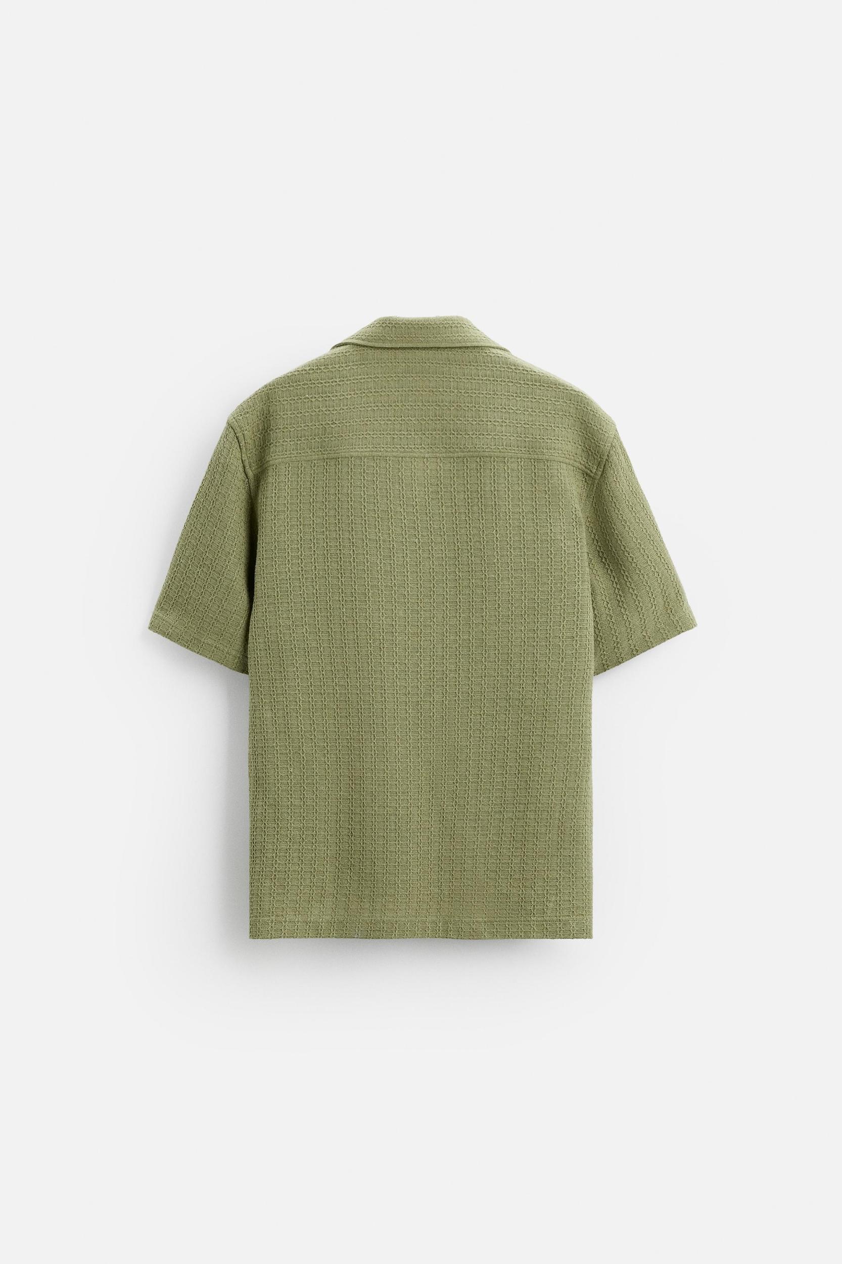 GEOMETRIC JACQUARD SHIRT Product Image