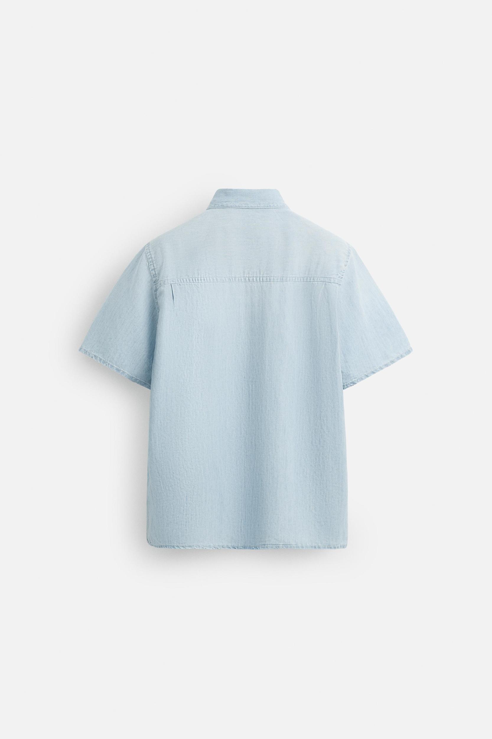 LIGHTWEIGHT DENIM SHIRT Product Image