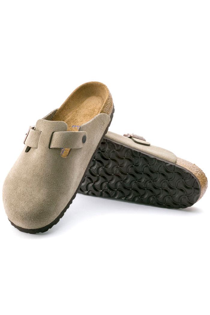 Birkenstock Boston BS Regular Width in Taupe Product Image