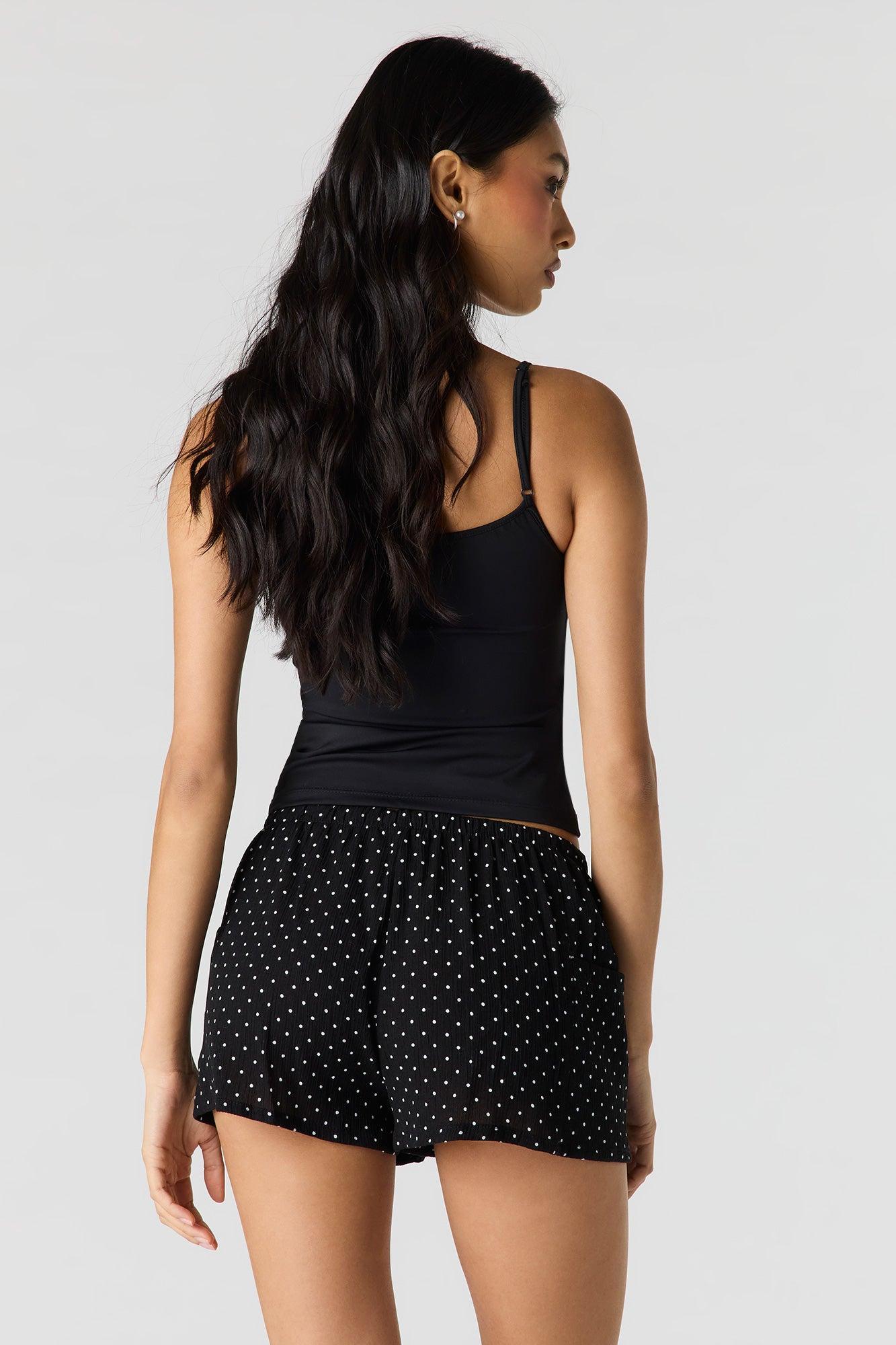 Textured Drawstring Short Female Product Image