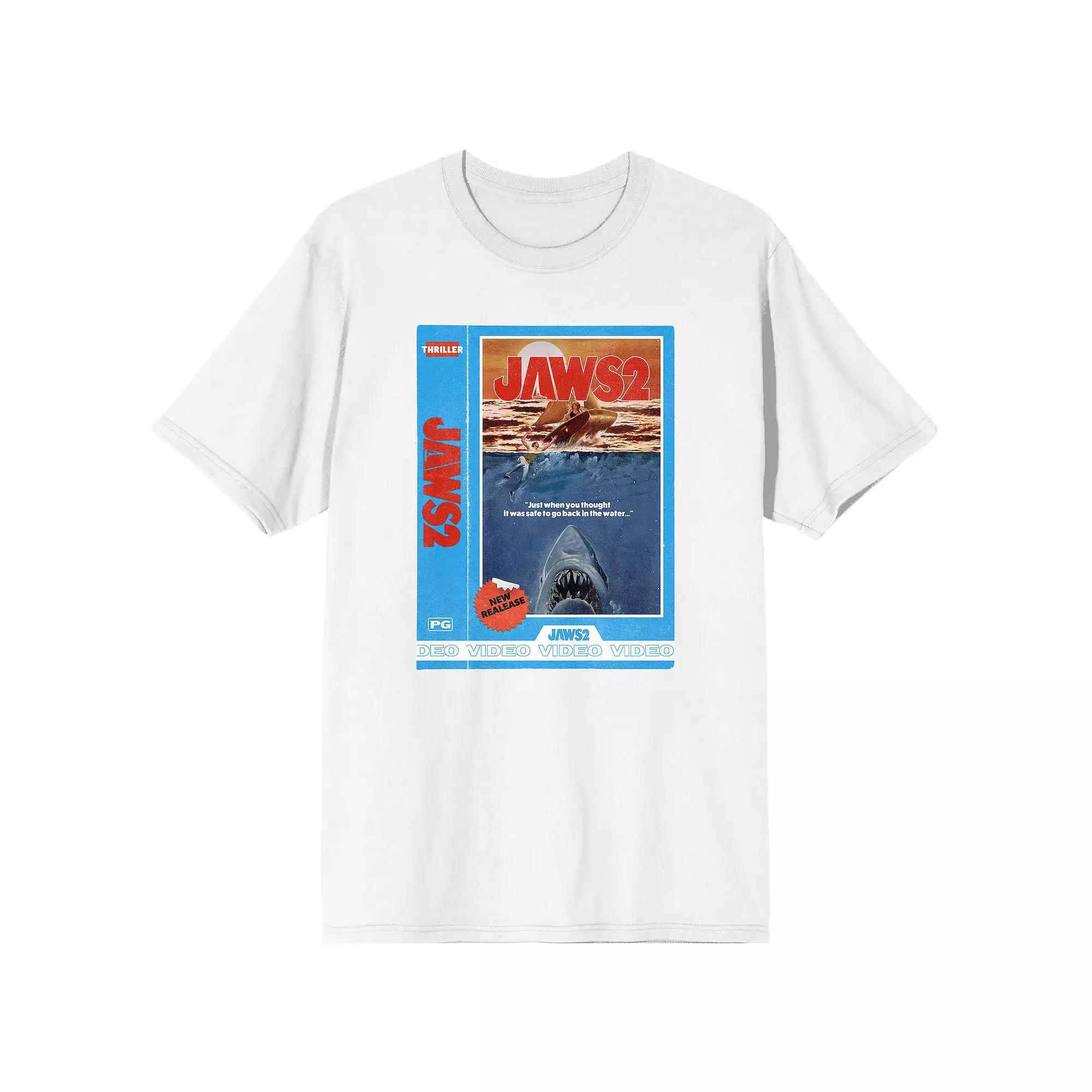 Men's Jaws 2 Horror Movie Cover Tee,  Product Image