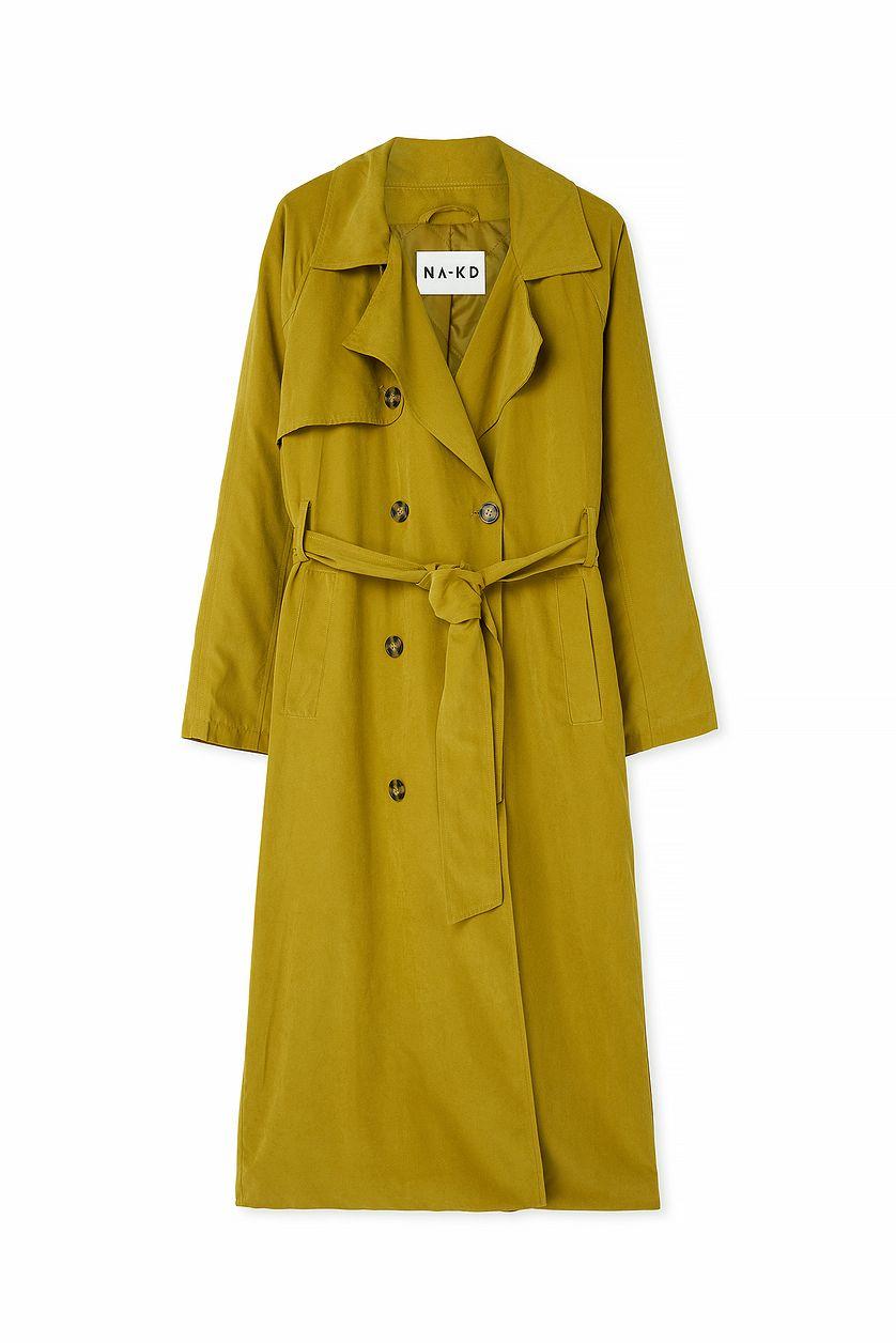 Double Breasted Belted Trenchcoat Product Image
