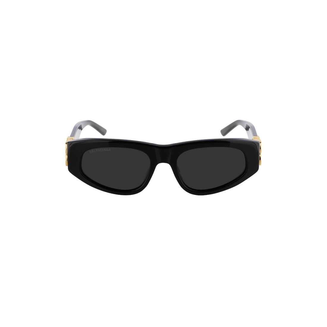 Dynasty D-frame Sunglasses in Black Product Image