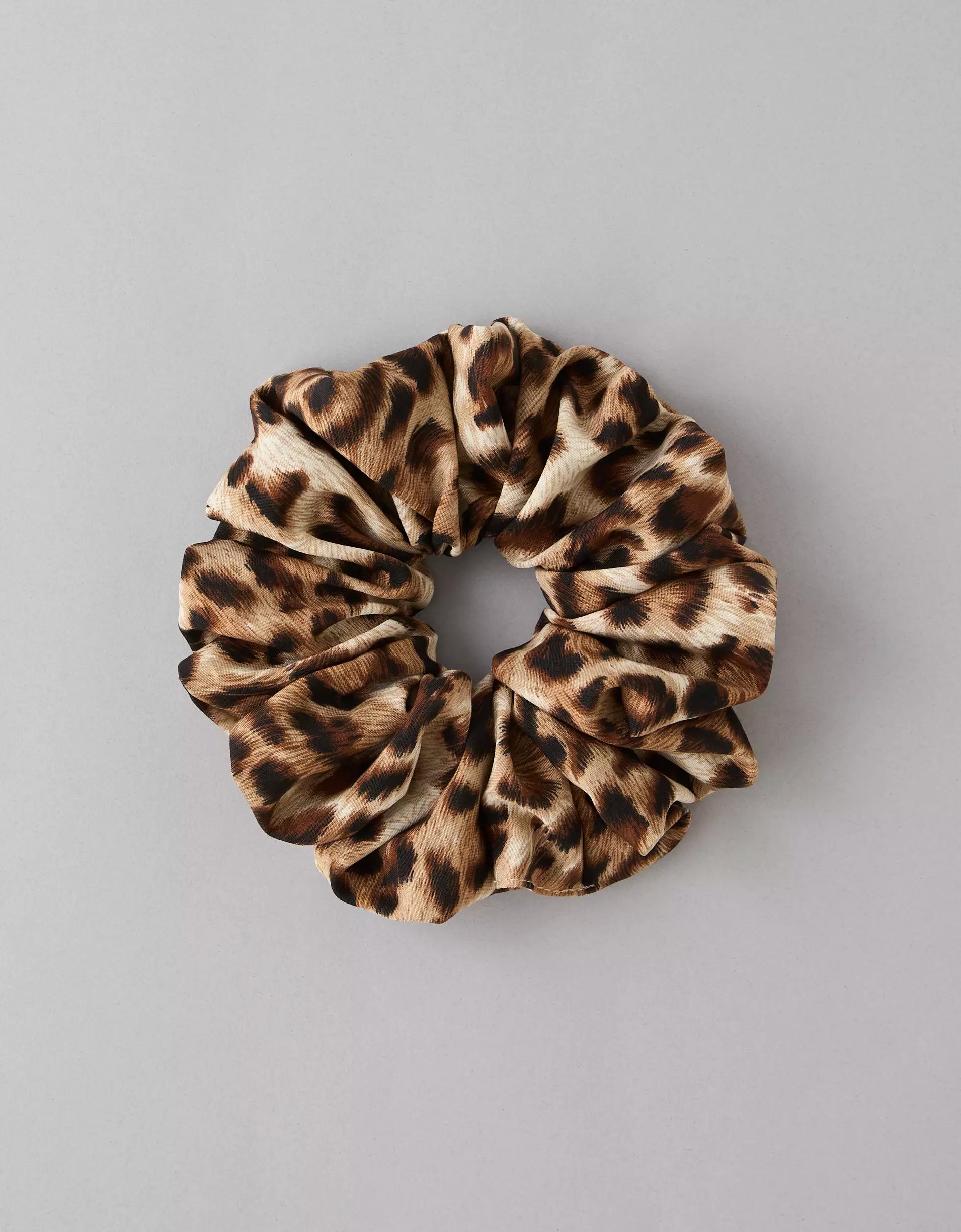 AE Oversized Leopard Scrunchie Product Image