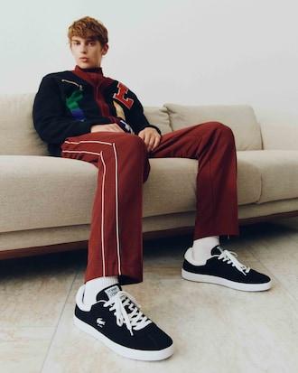 Men's Baseshot Leather Sneakers Product Image