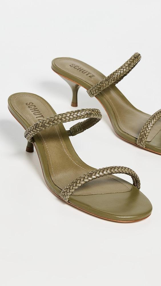 Schutz Taliah Woven Heels | Shopbop Product Image