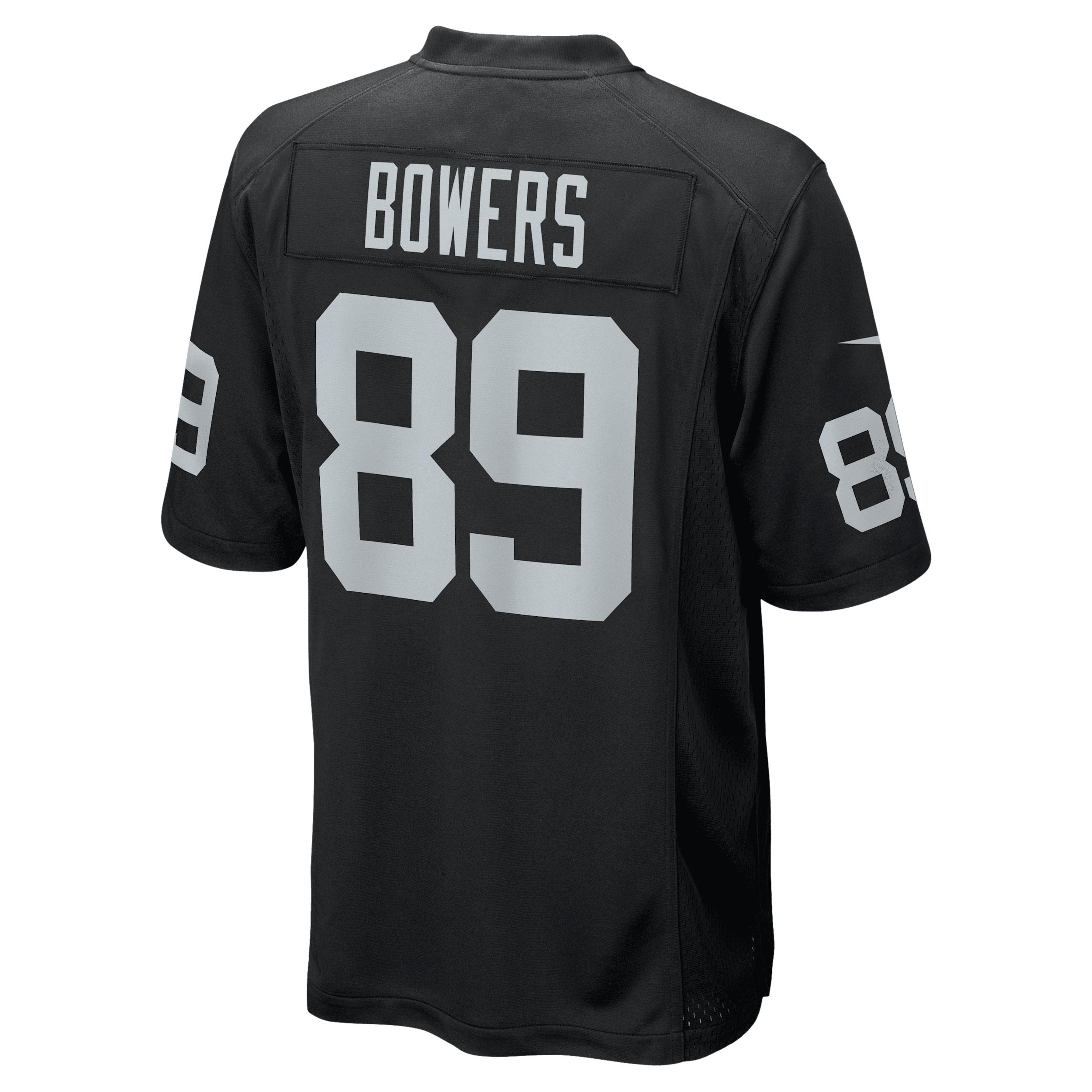 Brock Bowers Las Vegas Raiders Nike Mens NFL Game Jersey | 67NMORGH8DF-VY4 Product Image