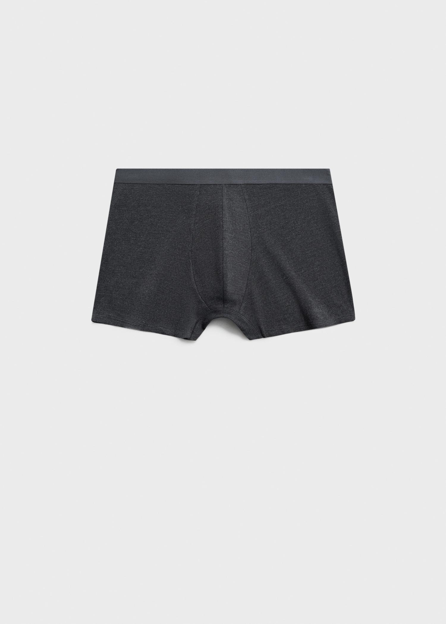 Pack of 3 cotton boxers - Men | MANGO USA Product Image