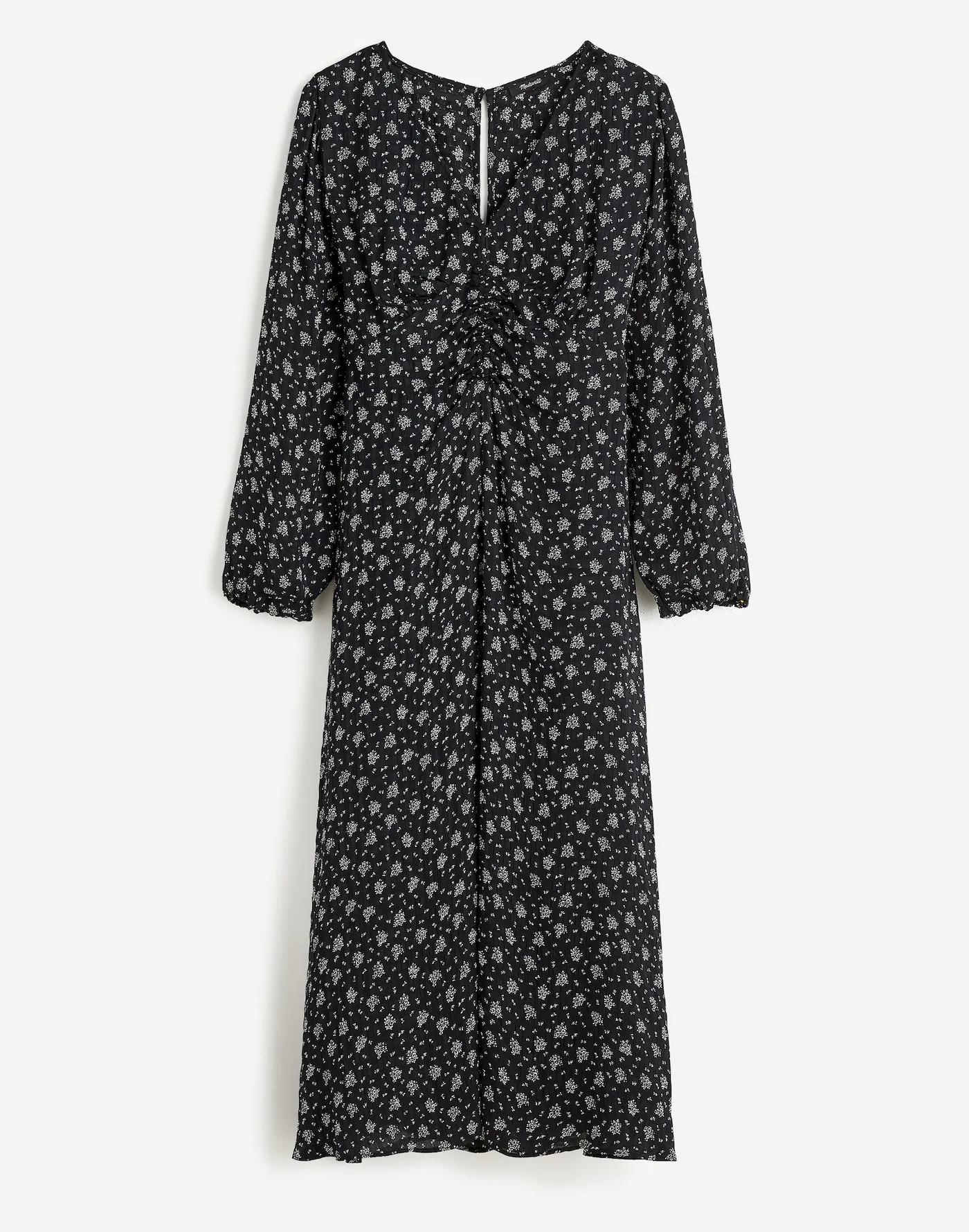 Ruched Midi Dress Product Image