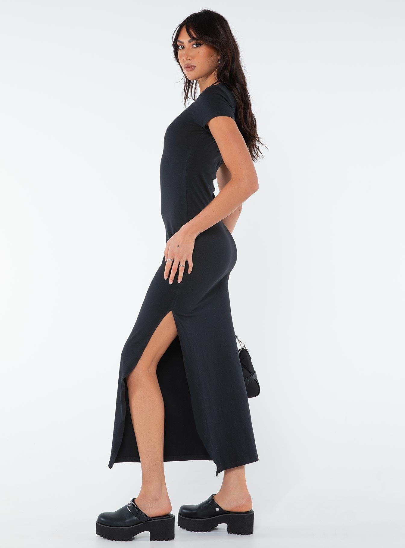 Lex Maxi Dress Black Product Image
