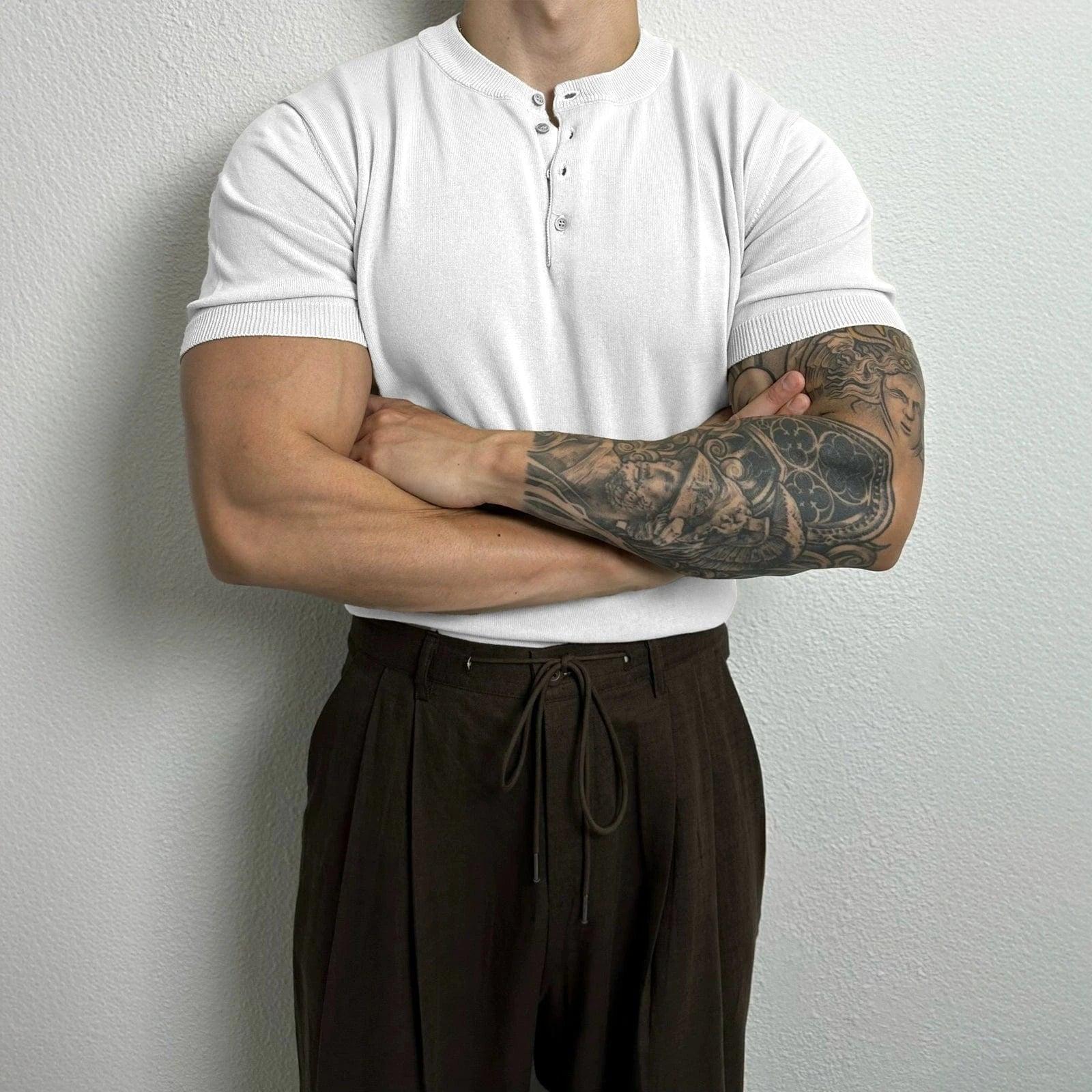 RT No. 19021 HENRY COLLAR SHORT SLEEVE Product Image