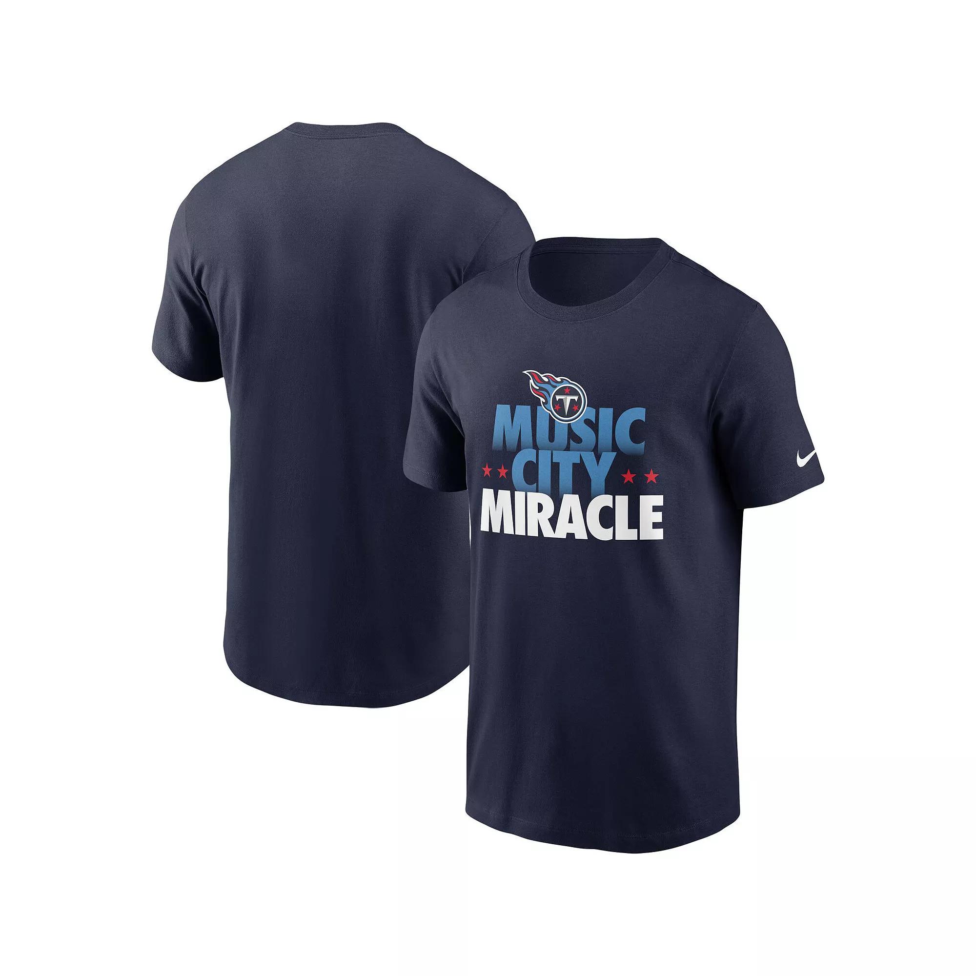Men's Nike Navy Tennessee Titans Hometown Collection Music City T-Shirt,  Product Image