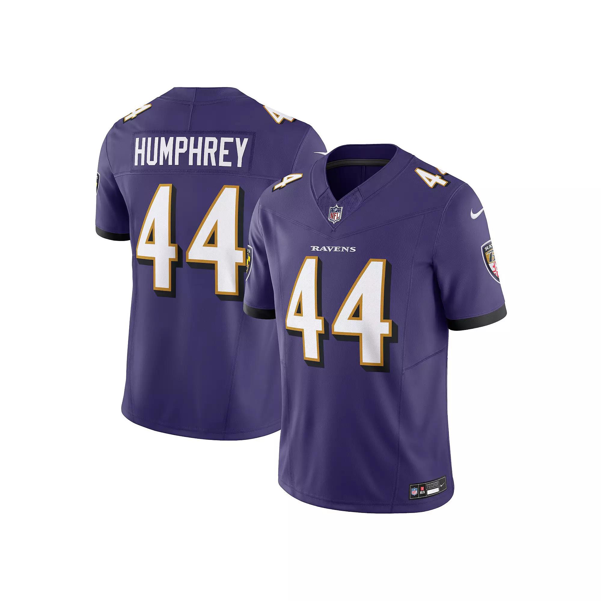 Men's Nike Marlon Humphrey Purple Baltimore Ravens Vapor F.U.S.E. Limited Jersey,  Product Image