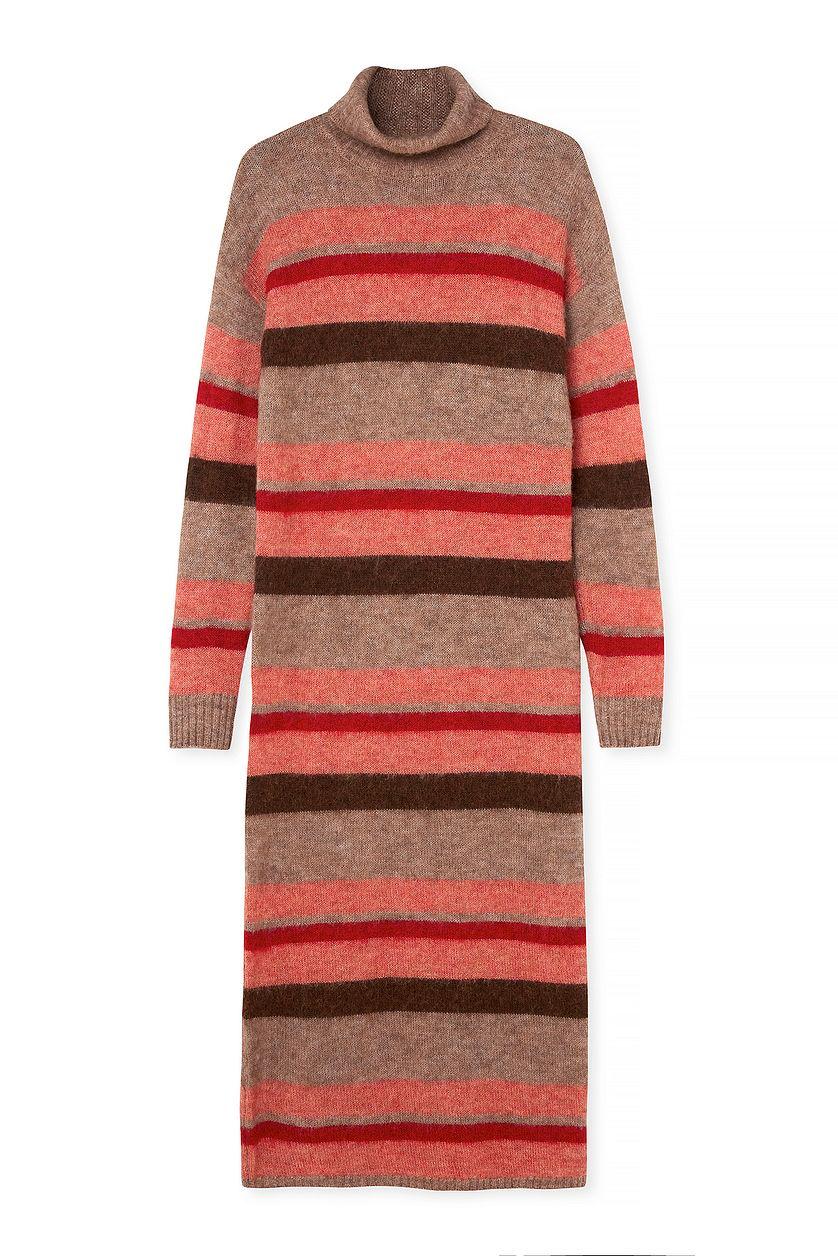 Striped Knitted Maxi Dress Product Image