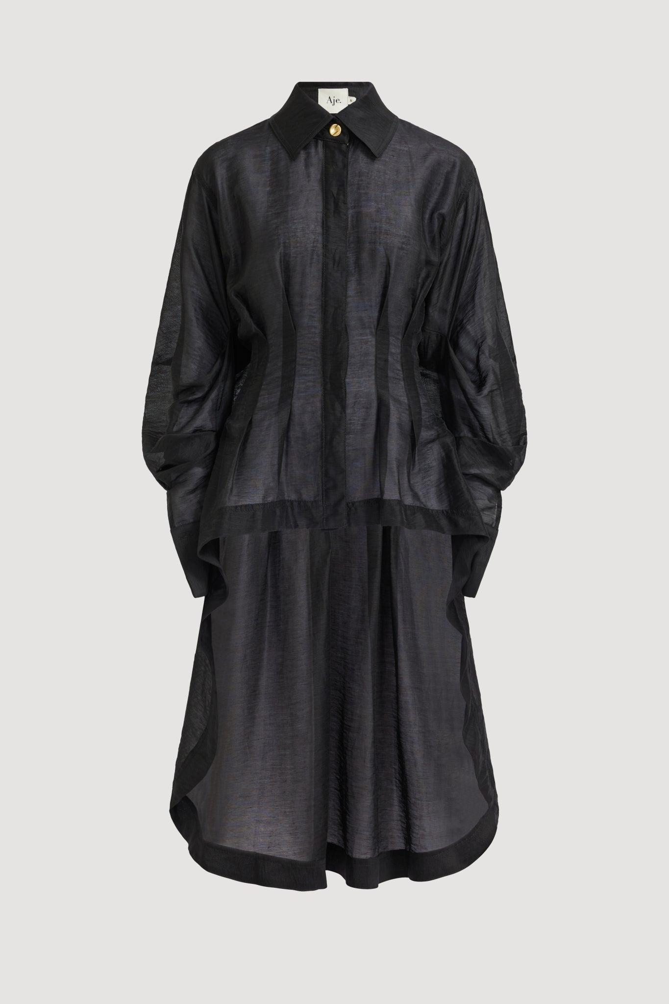 Murphie Long Shirt-BLACK / 4 Product Image
