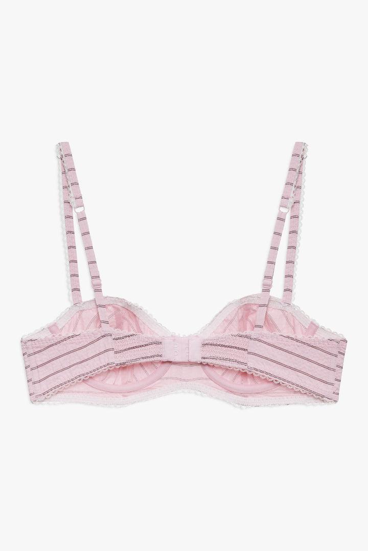 Mindy Underwire Bra — Pink Product Image