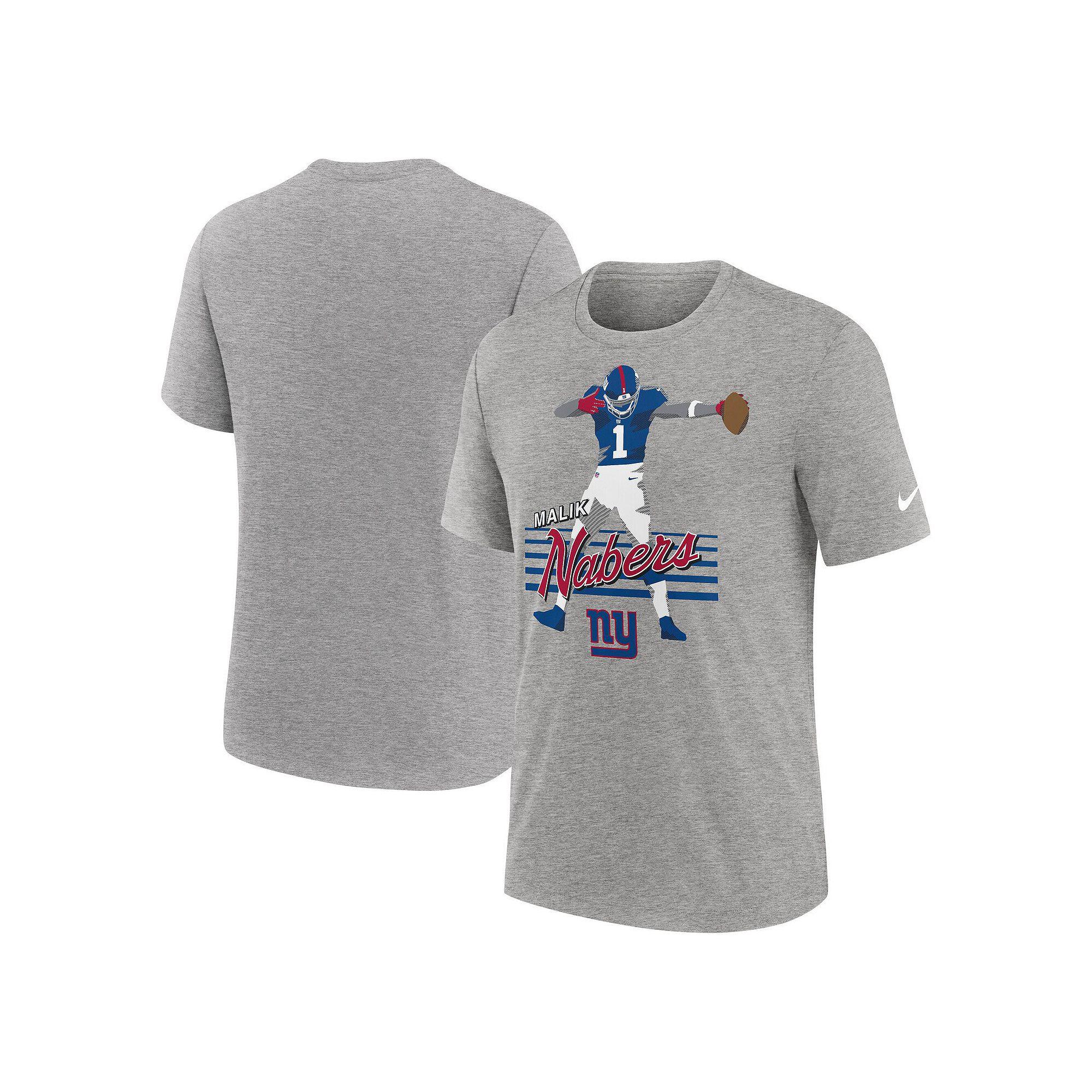 Men's Nike Heather Gray Florida Gators Blitz Evergreen Legacy Primary Tri-Blend T-Shirt,  Product Image