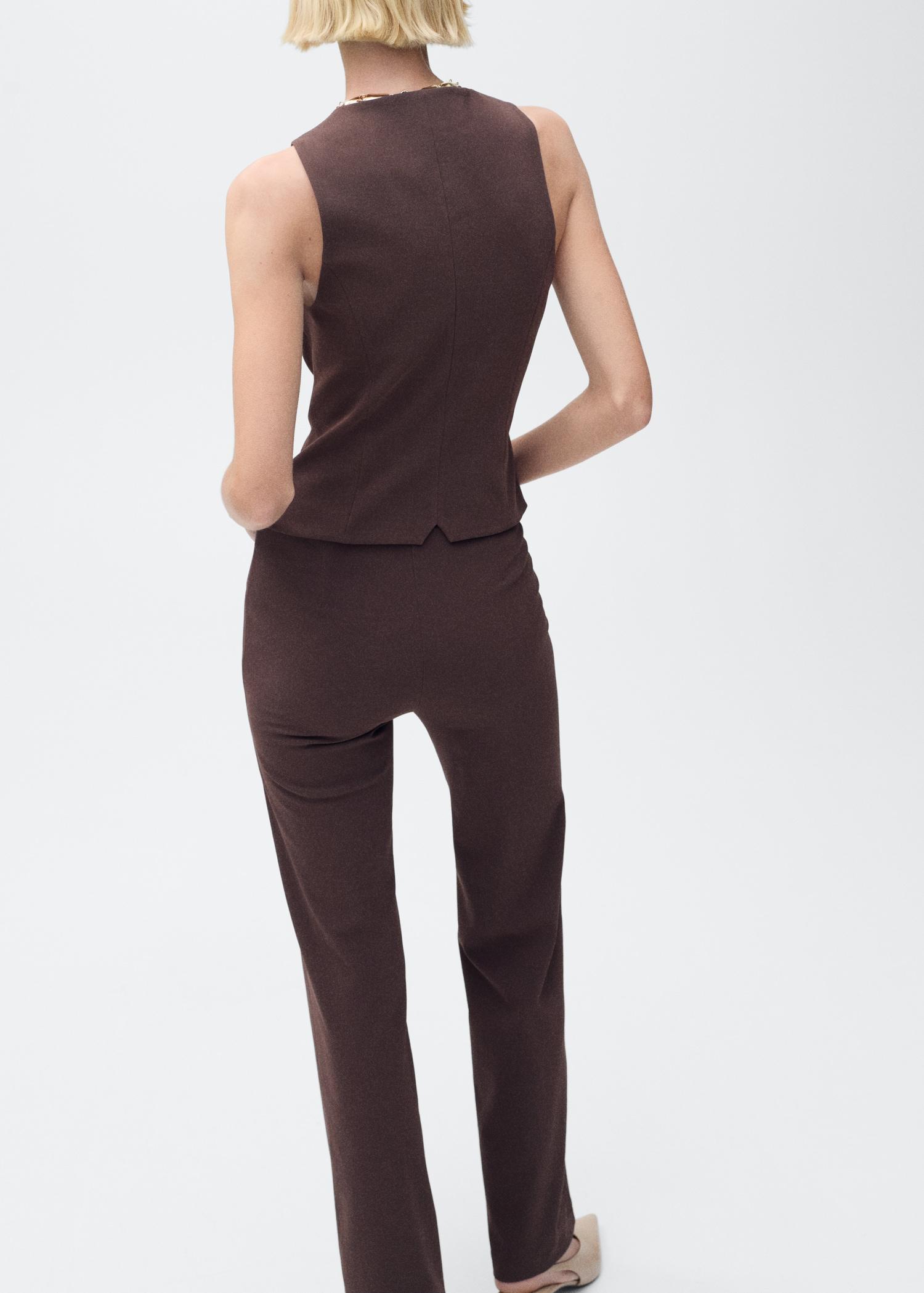 Straight suit trousers - Women | MANGO USA Product Image
