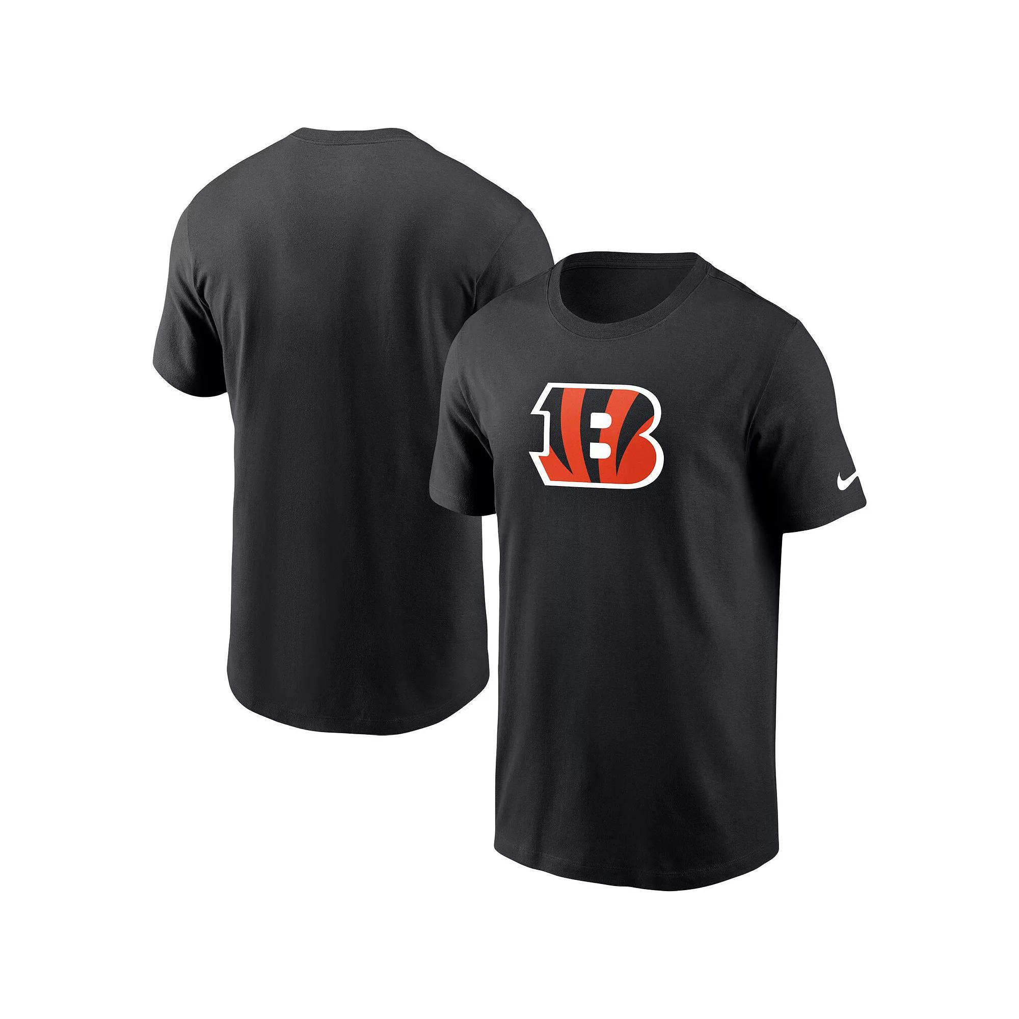 Men's Nike Black Cincinnati Bengals Team Primary Logo T-Shirt, Size: Large Product Image