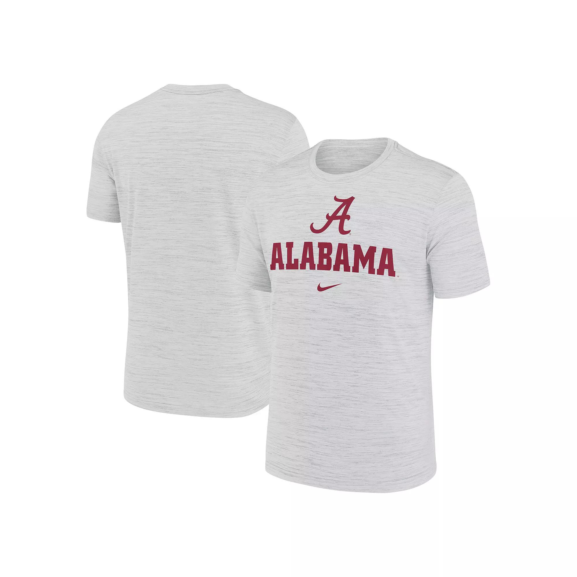 Men's Nike White Alabama Crimson Tide Primetime Velocity T-Shirt,  Product Image