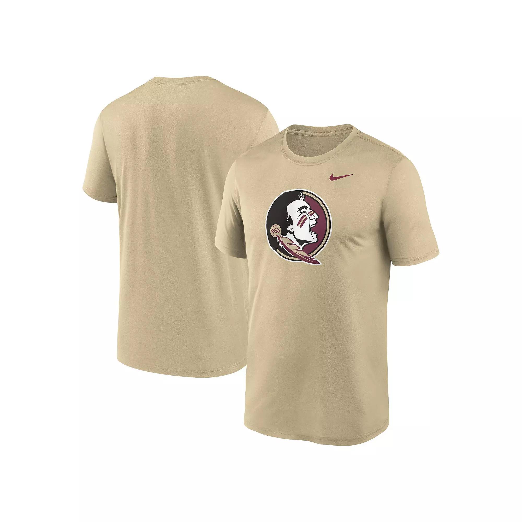 Men's Nike Gold Florida State Seminoles Primetime Legend Logo T-Shirt, Size: 2XL Product Image