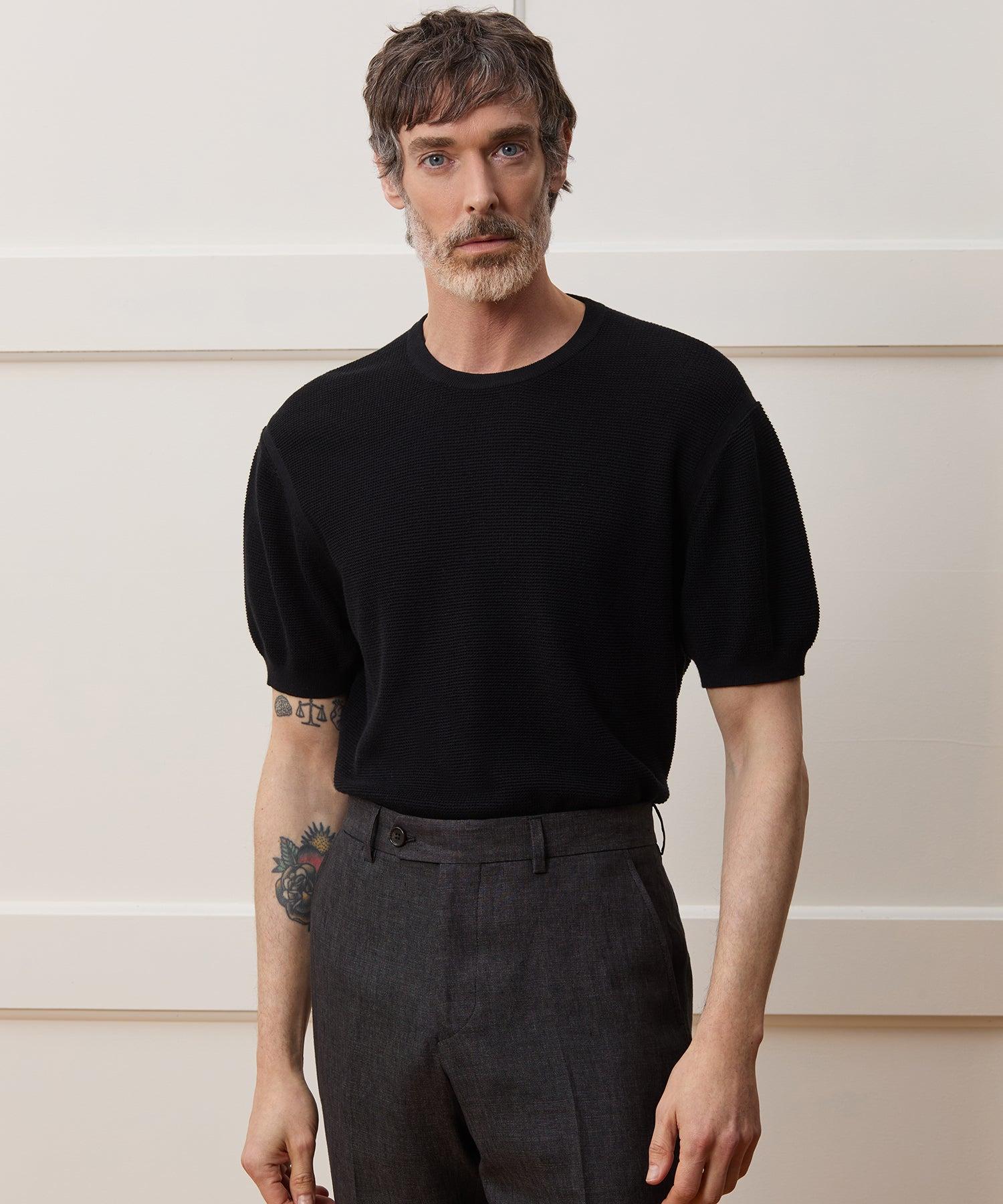 Vista Crewneck Sweater Tee Product Image