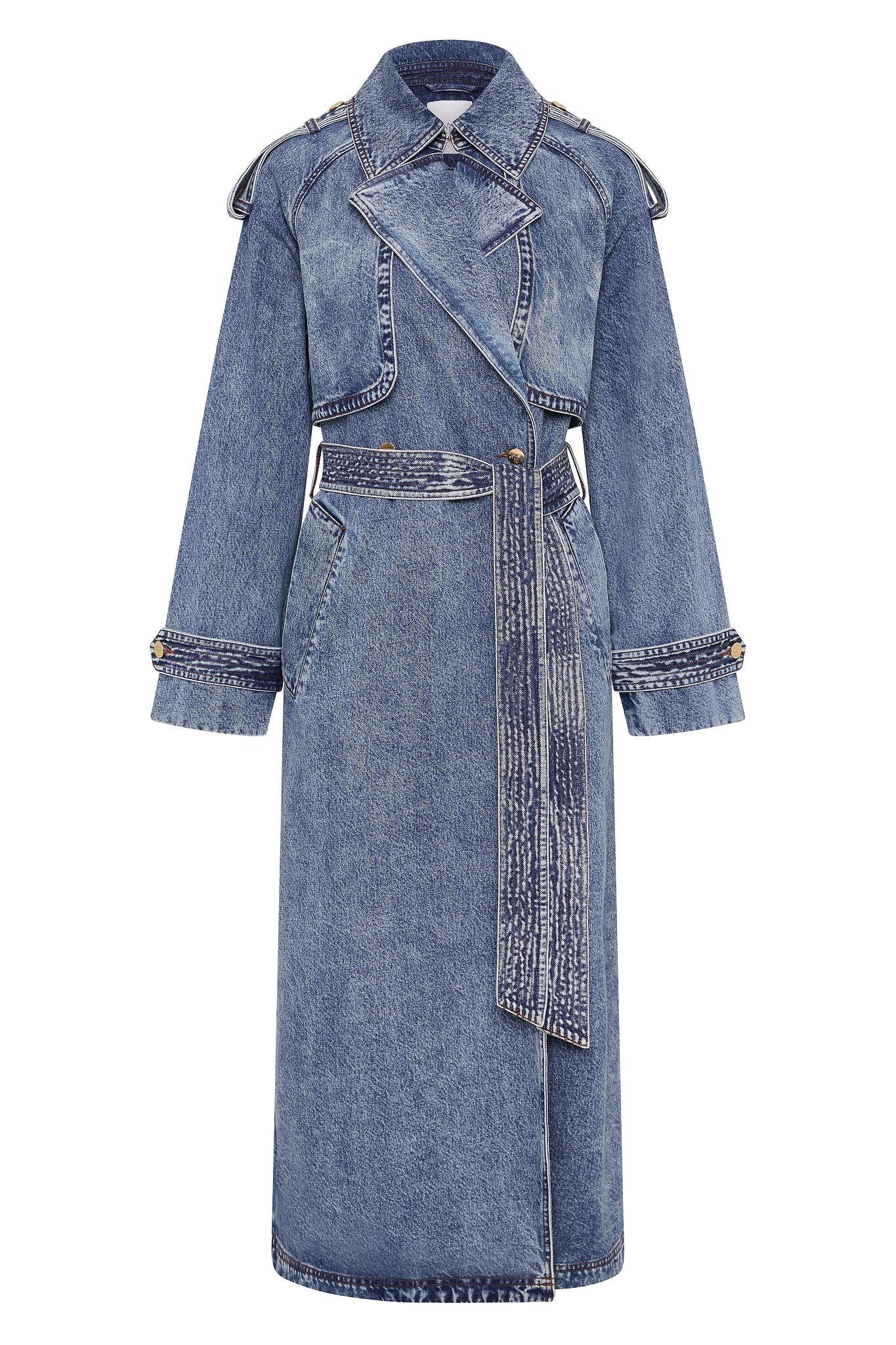Blues Denim Trench Product Image