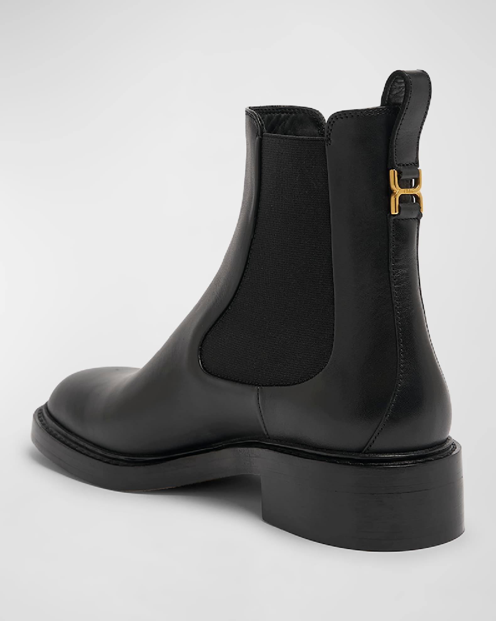 Marcie Leather Chelsea Ankle Booties Product Image