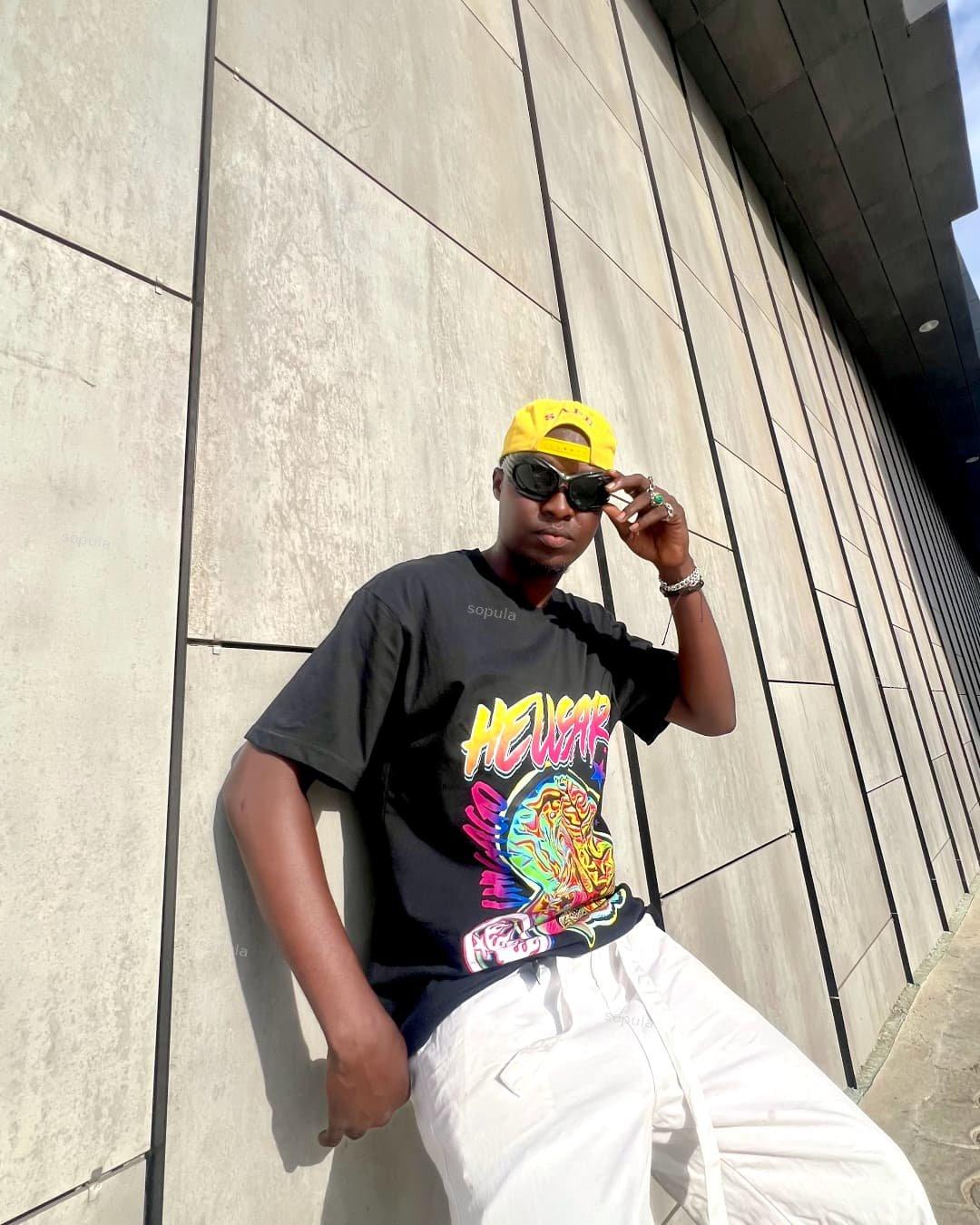 Sopula Studio Fun Color Brain Graphic Print Cotton T-Shirt Product Image