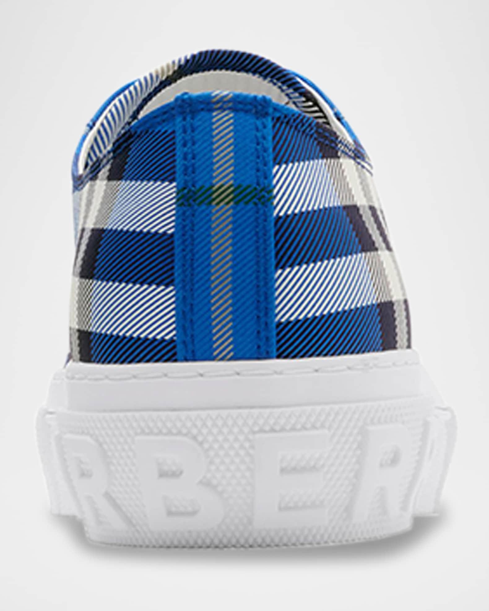 Men's Jack Check Low-Top Sneakers Product Image