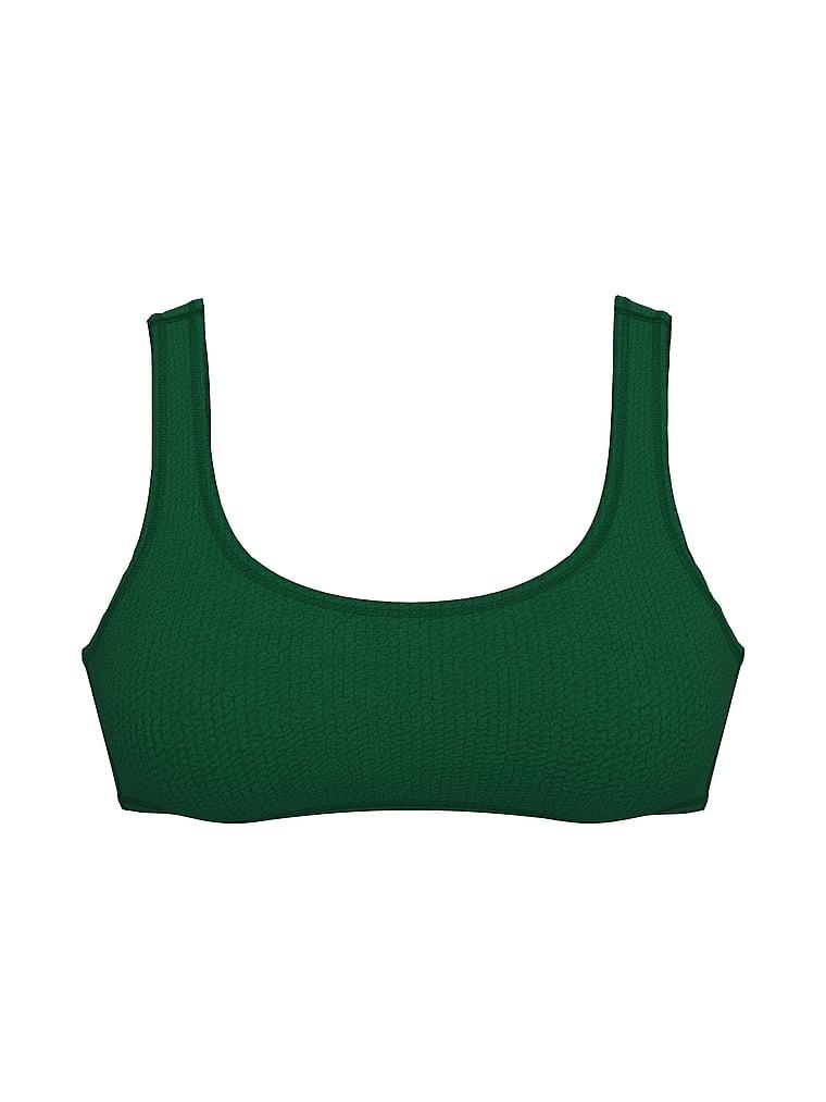 Crinkle Scoop Bralette Bikini Top Product Image